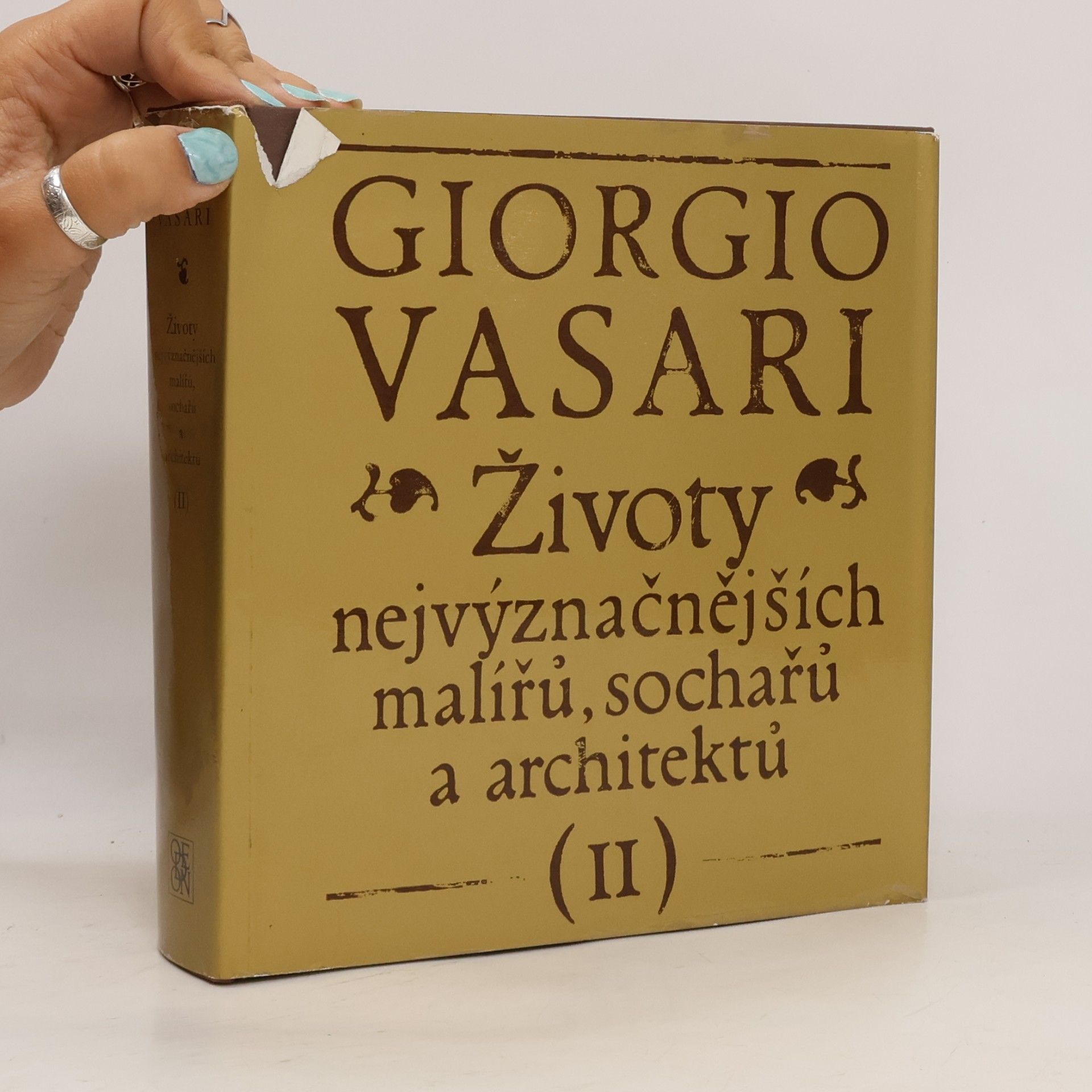 Giorgio Vasari Životy nejvýznačnějších malířů, sochařů a architektů II