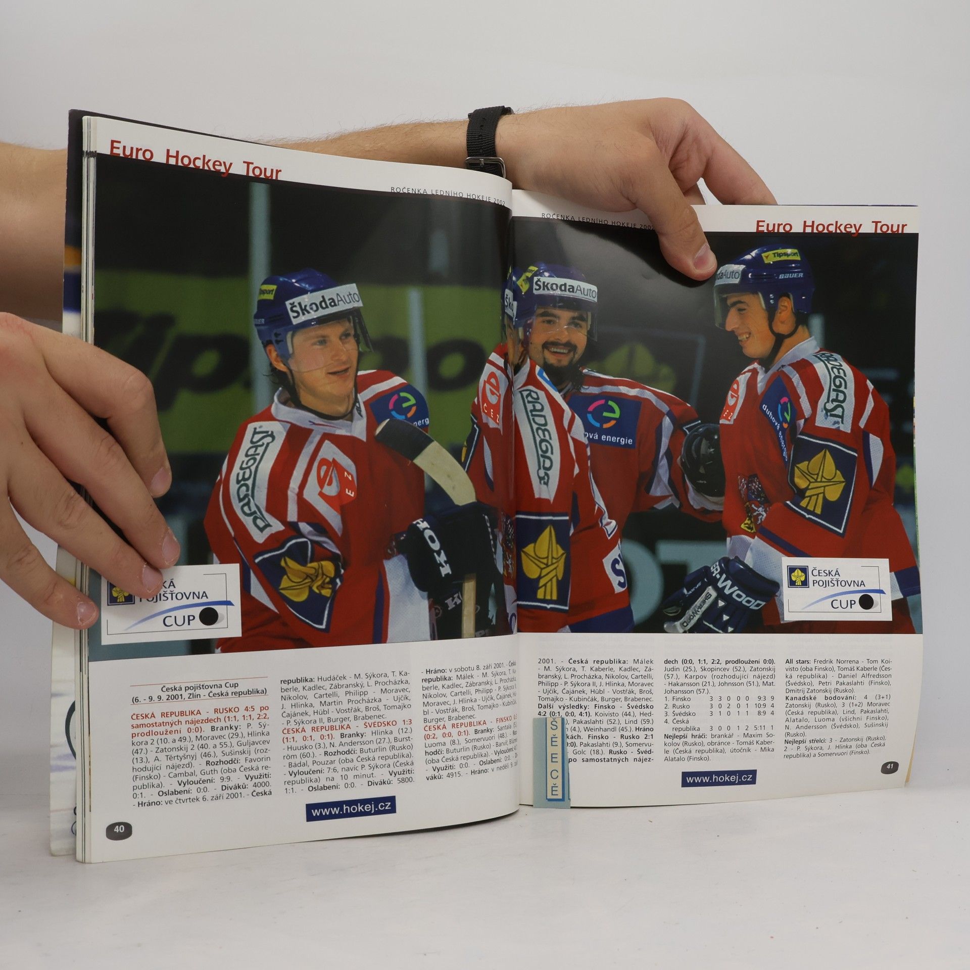 Pavel Bárta Ročenka ledního hokeje 2002