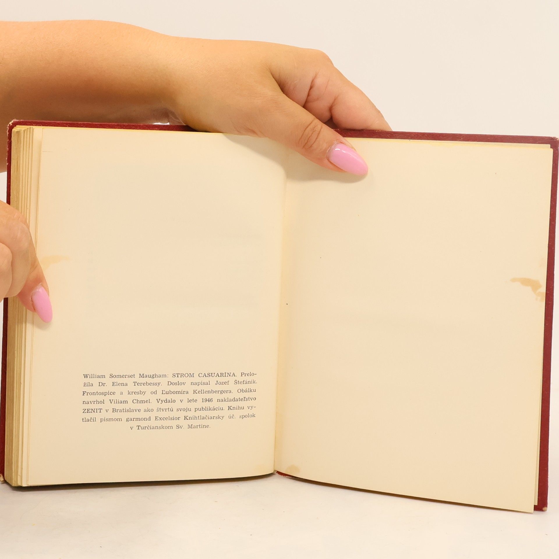 William Somerset Maugham Strom Casuarína