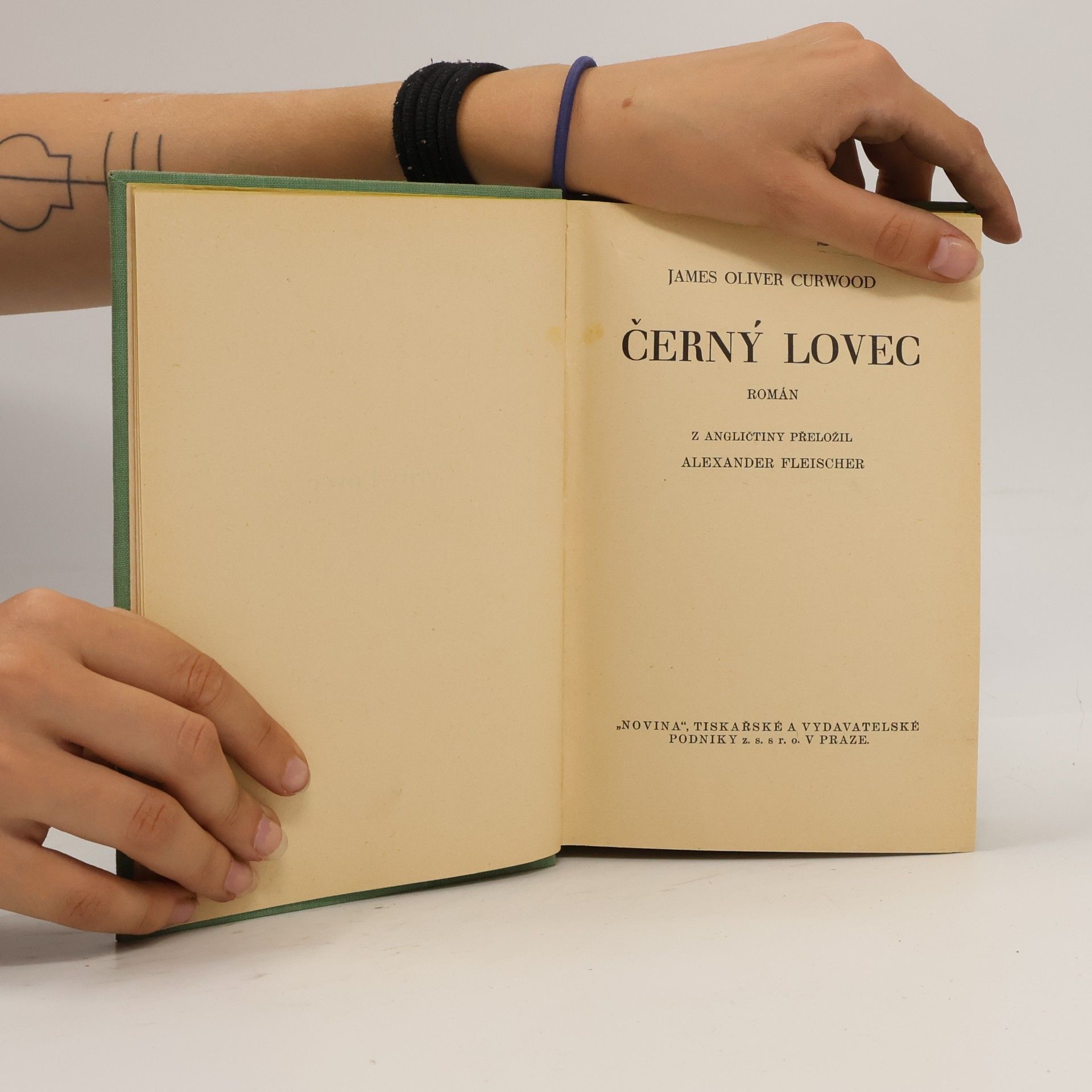 James Oliver Curwood Černý lovec
