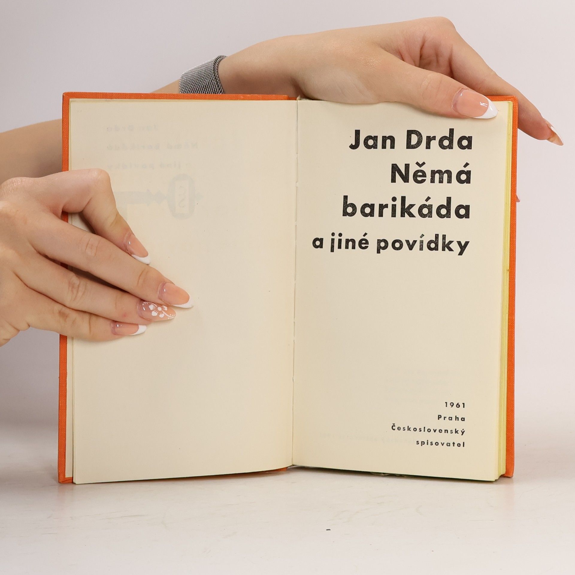 Jan Drda Němá barikáda a jiné povídky