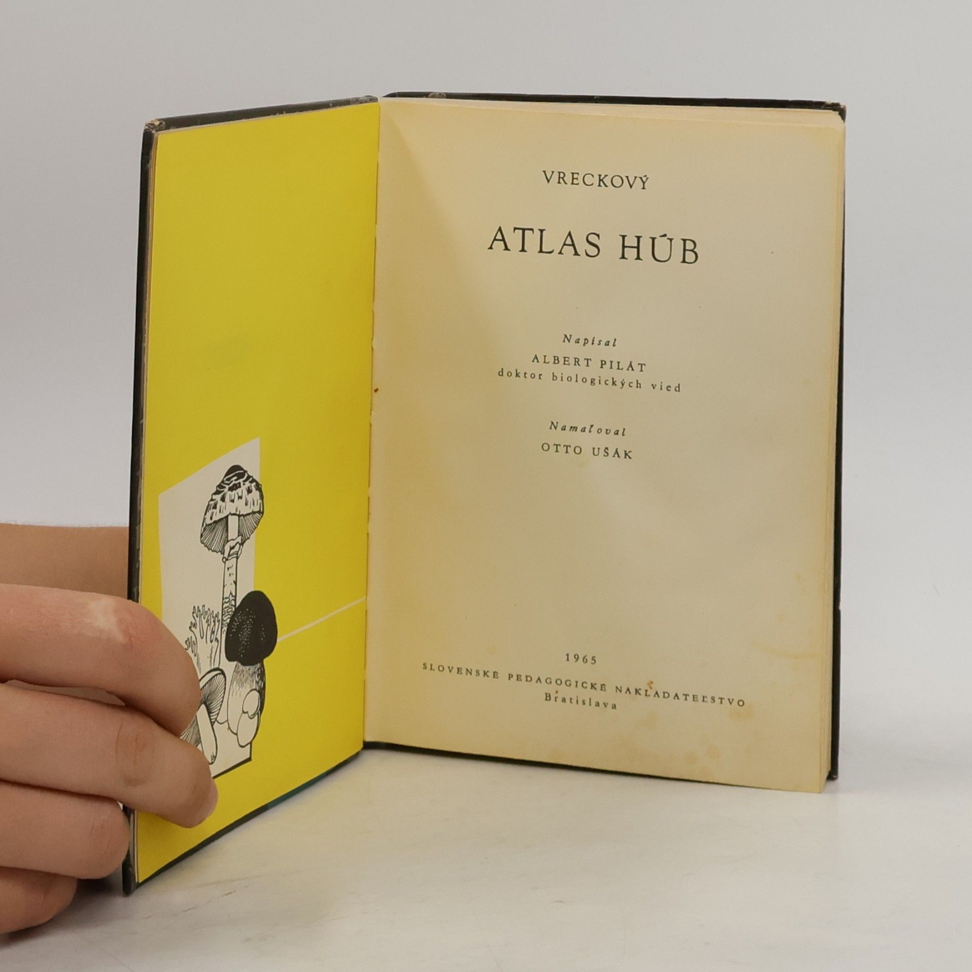 Albert Pilát Vreckový atlas húb