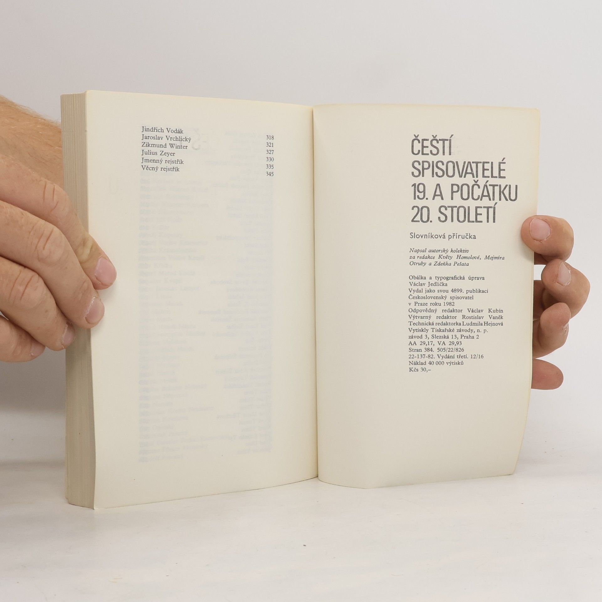 Zdeněk Pešat Čeští spisovatelé 19. a počátku 20. století. Slovníková příručka
