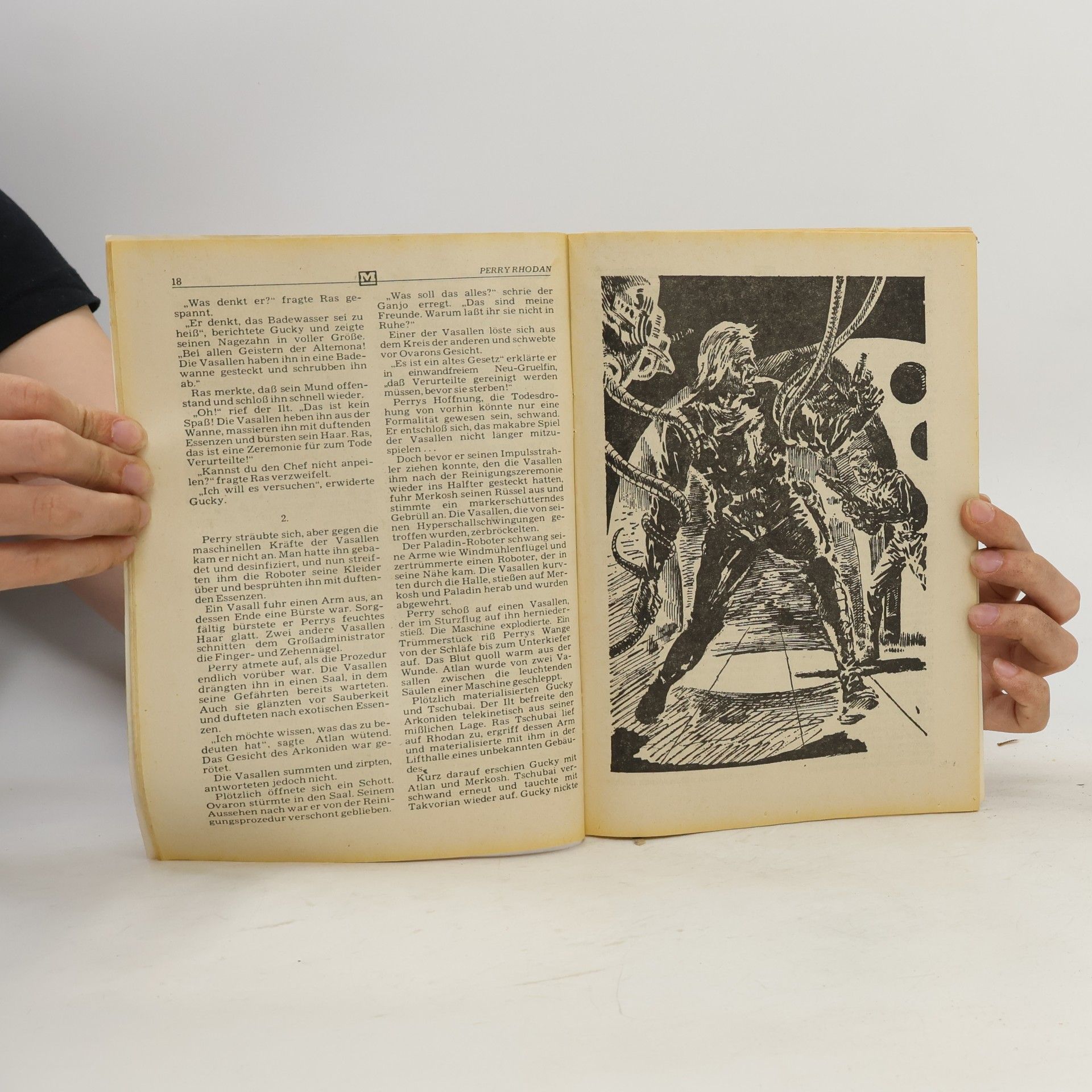 H. G. Ewers Perry Rhodan 473: Die verrückten Roboter