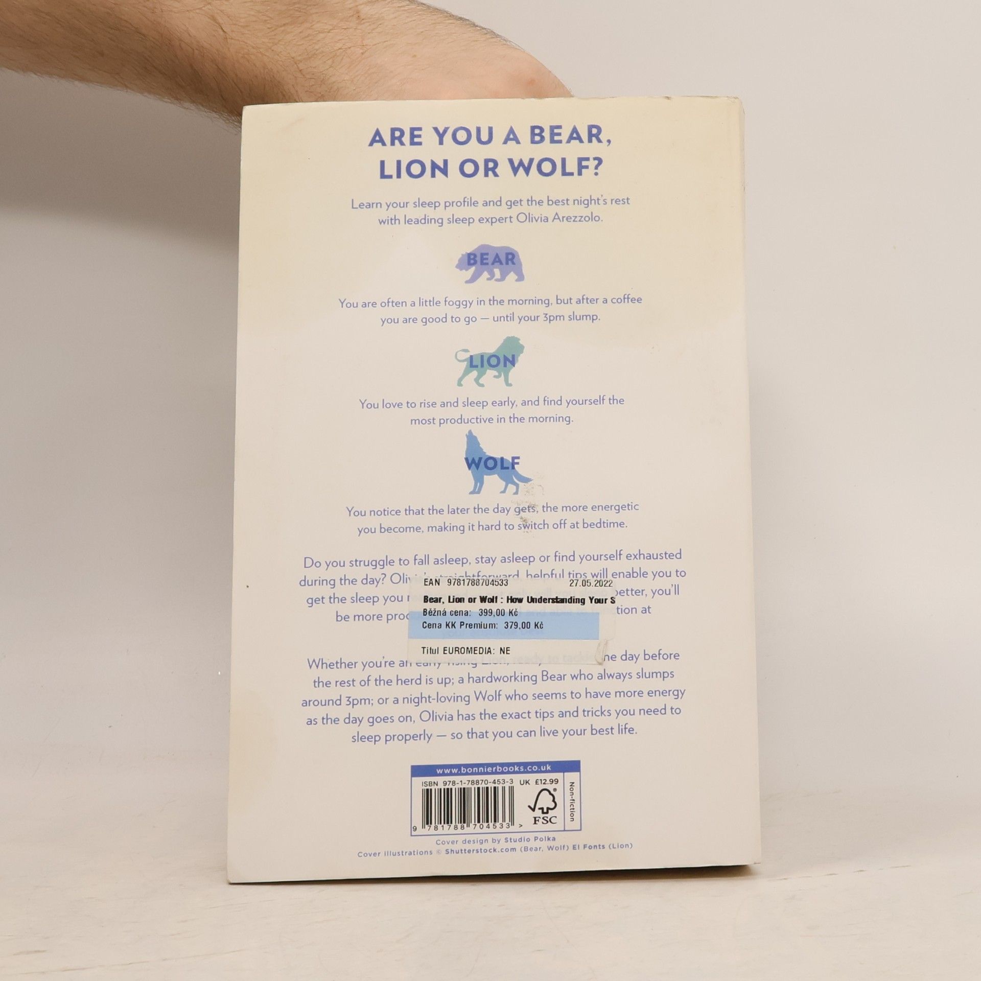 Olivia Arezzolo Bear, Lion or Wolf