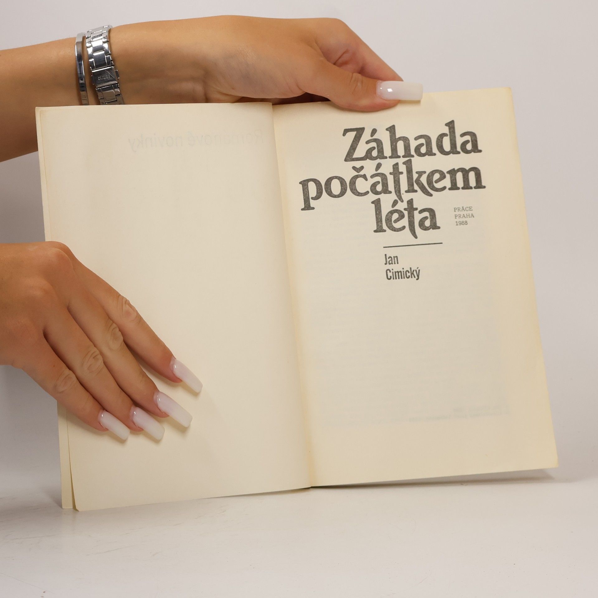 Jan Cimický Záhada počátkem léta