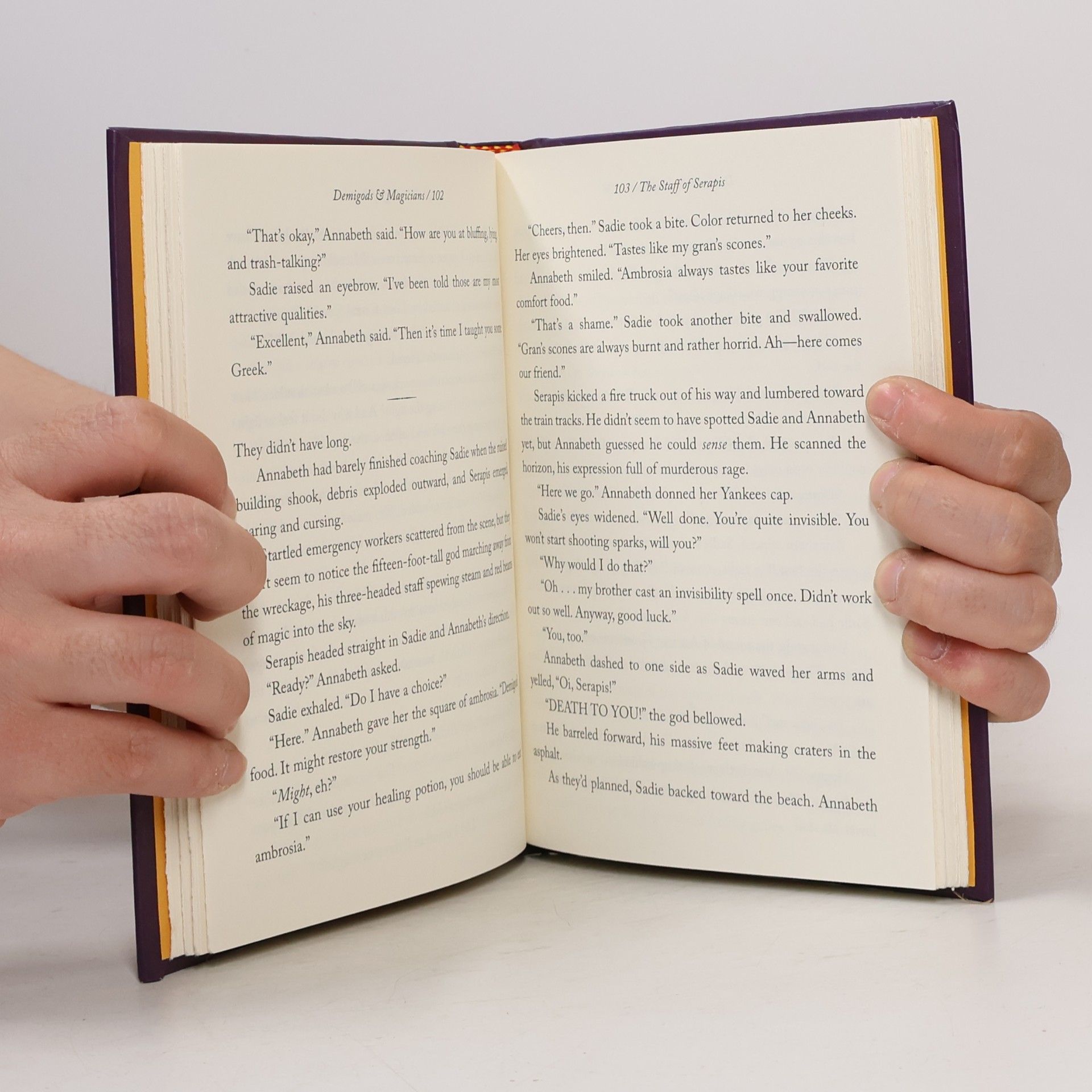 Rick Riordan Demigods & Magicians: Percy and Annabeth Meet the Kanes