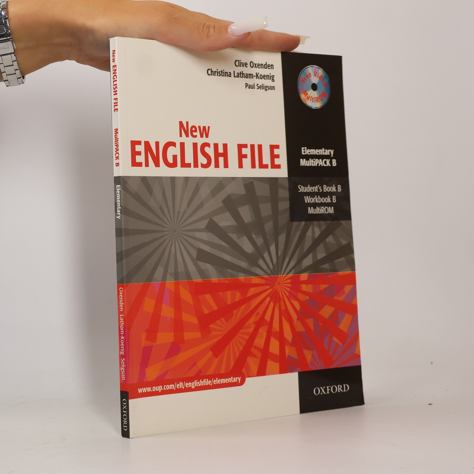 Kolektív autorov New English File: Elementary Multipack B (Student's Book B, Workbook B, MultiROM)