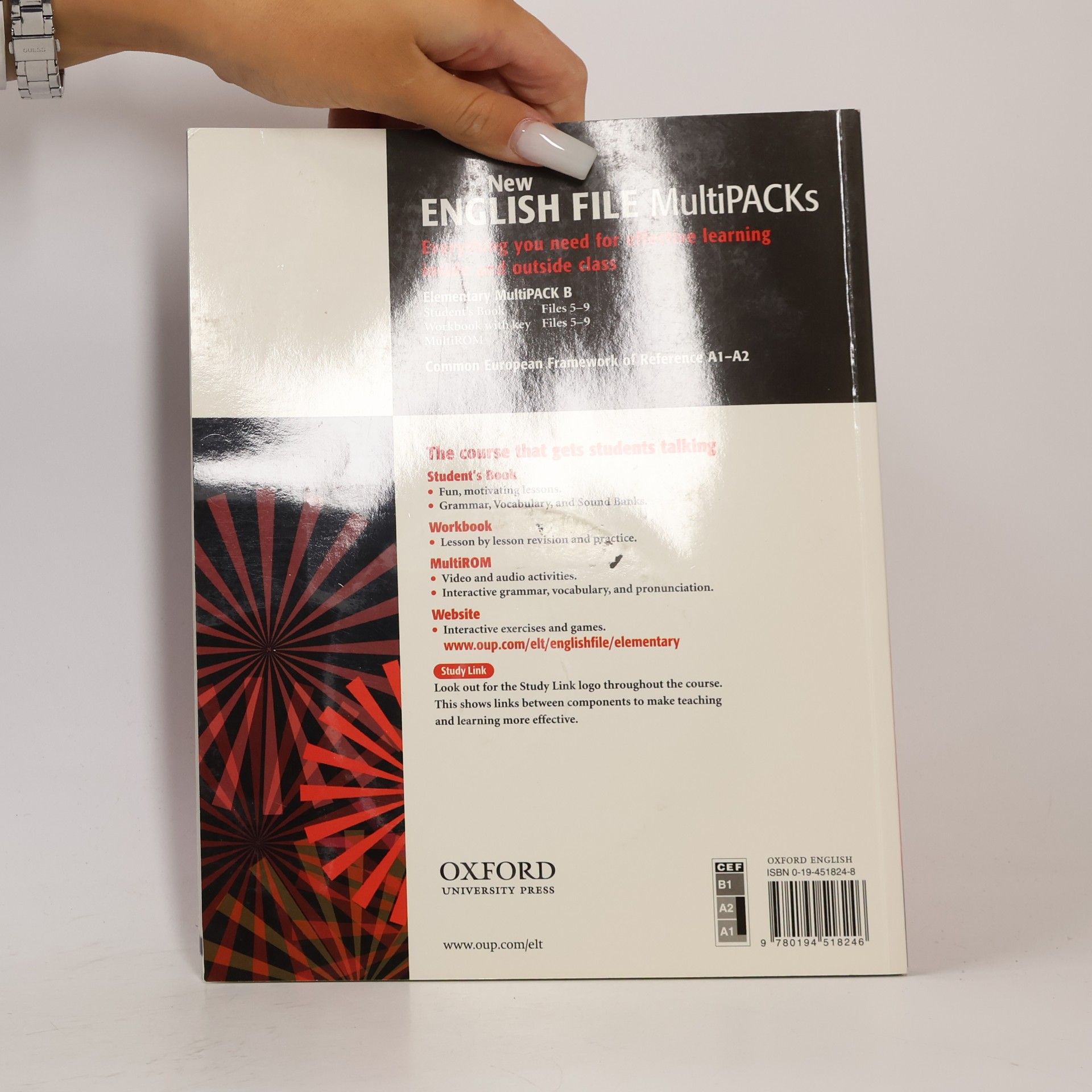 Kolektív autorov New English File: Elementary Multipack B (Student's Book B, Workbook B, MultiROM)
