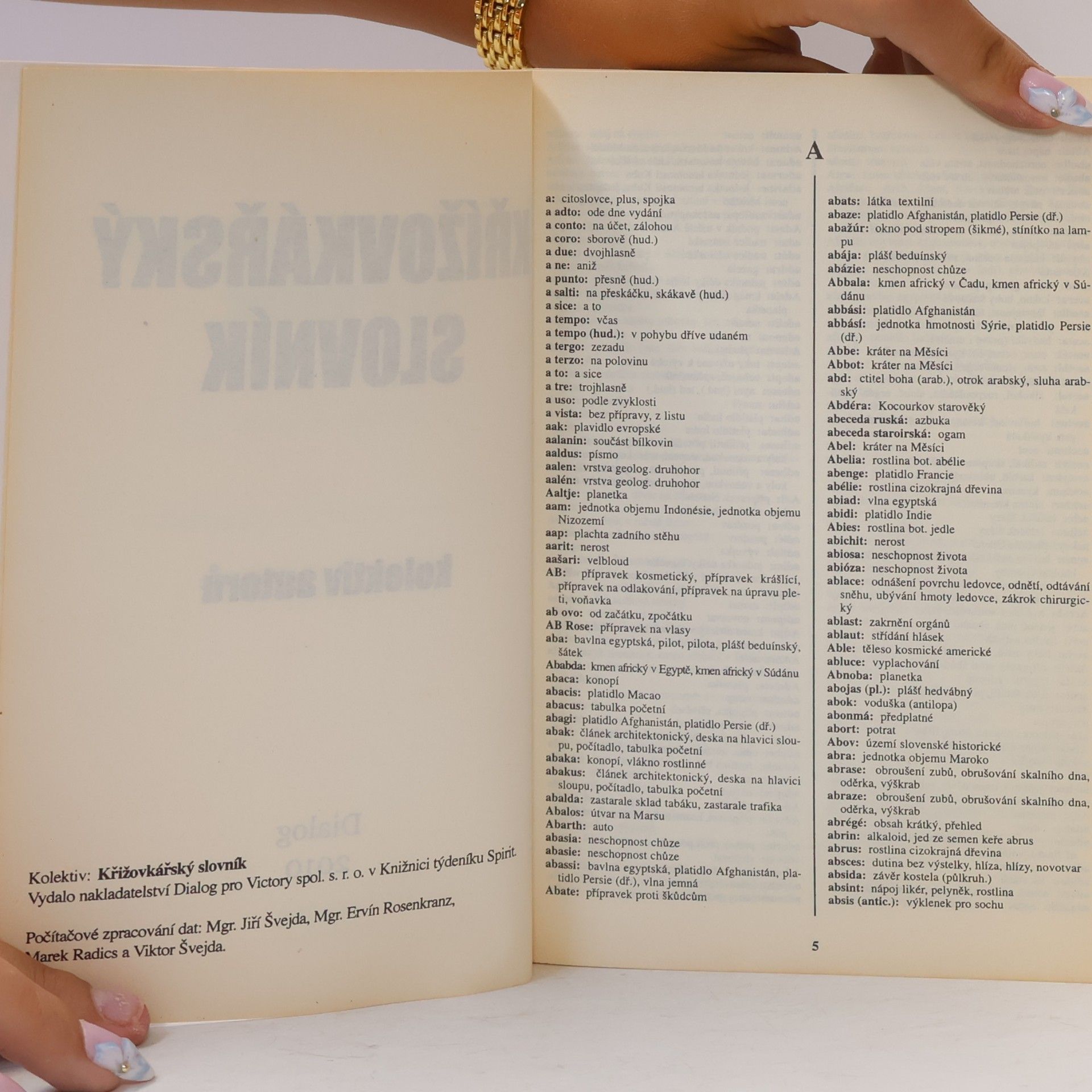 Autorenkollektiv Křížovkářský slovník