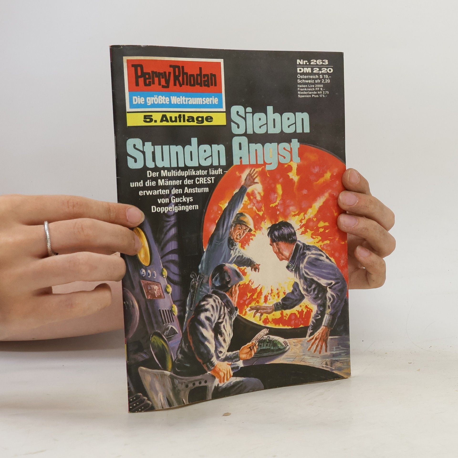 William Voltz Perry Rhodan 263: Sieben Stunden Angst
