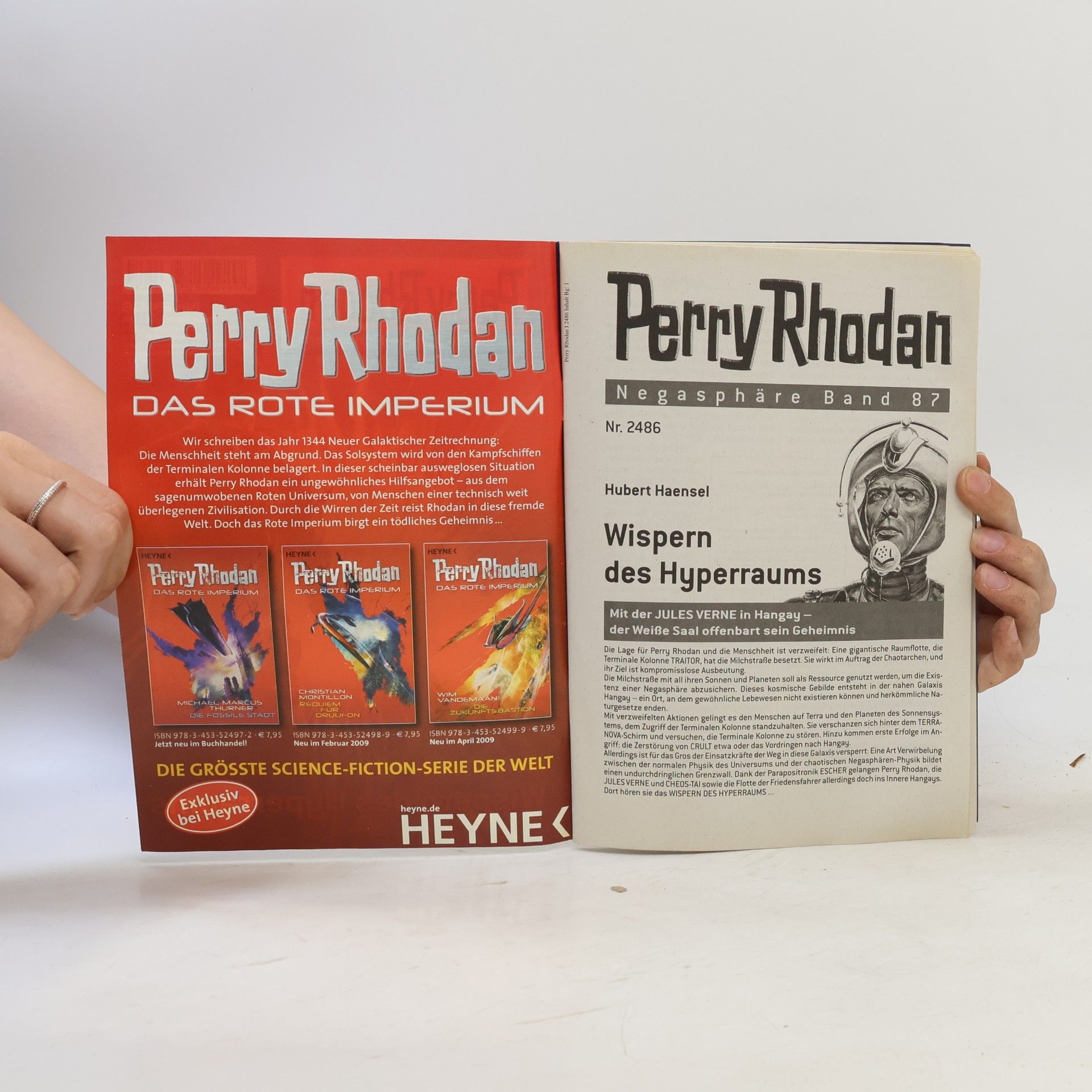 Hubert Haensel Perry Rhodan 2486: Wispern des Hyperraums