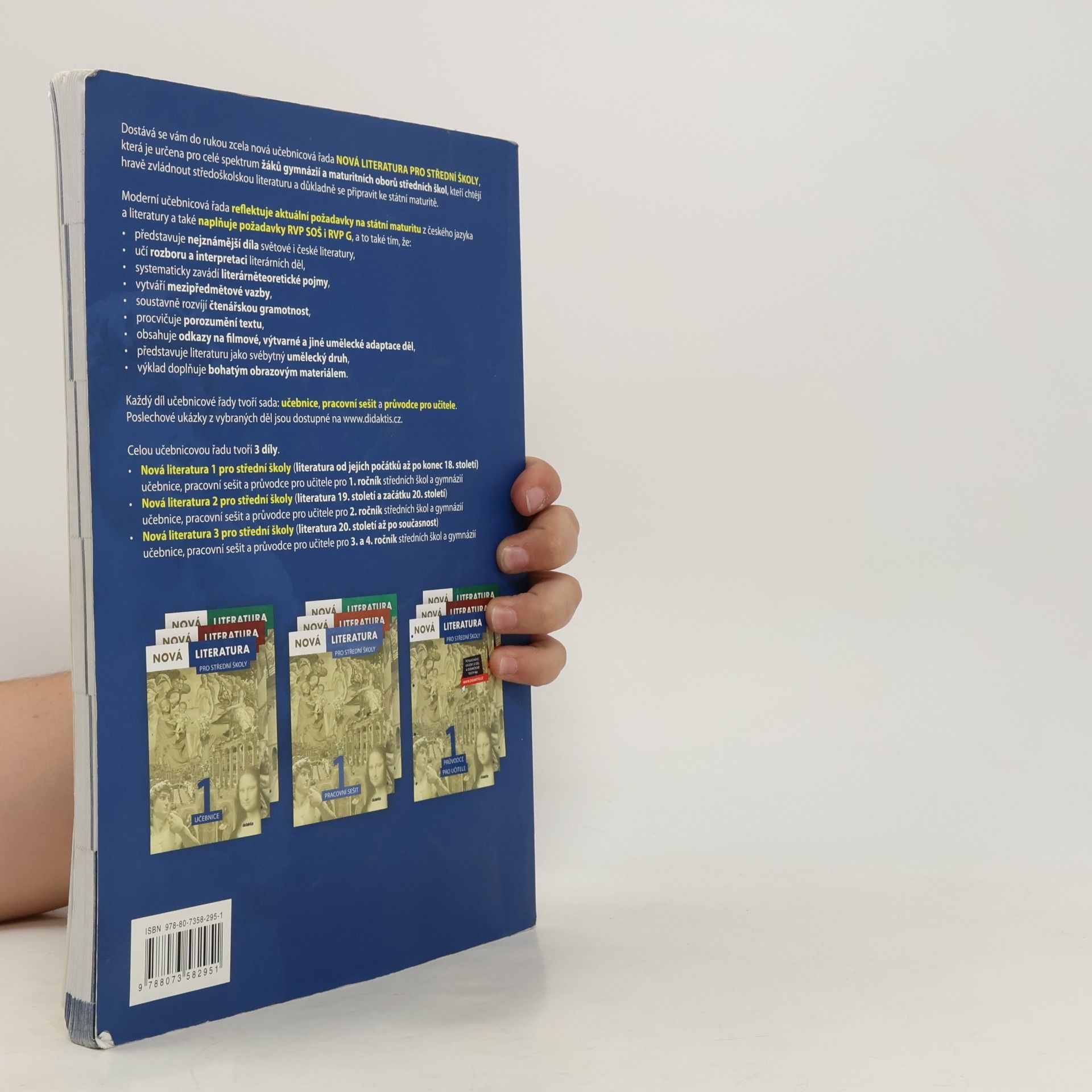 Lukáš Borovička Nová literatura pro střední školy. Učebnice 1