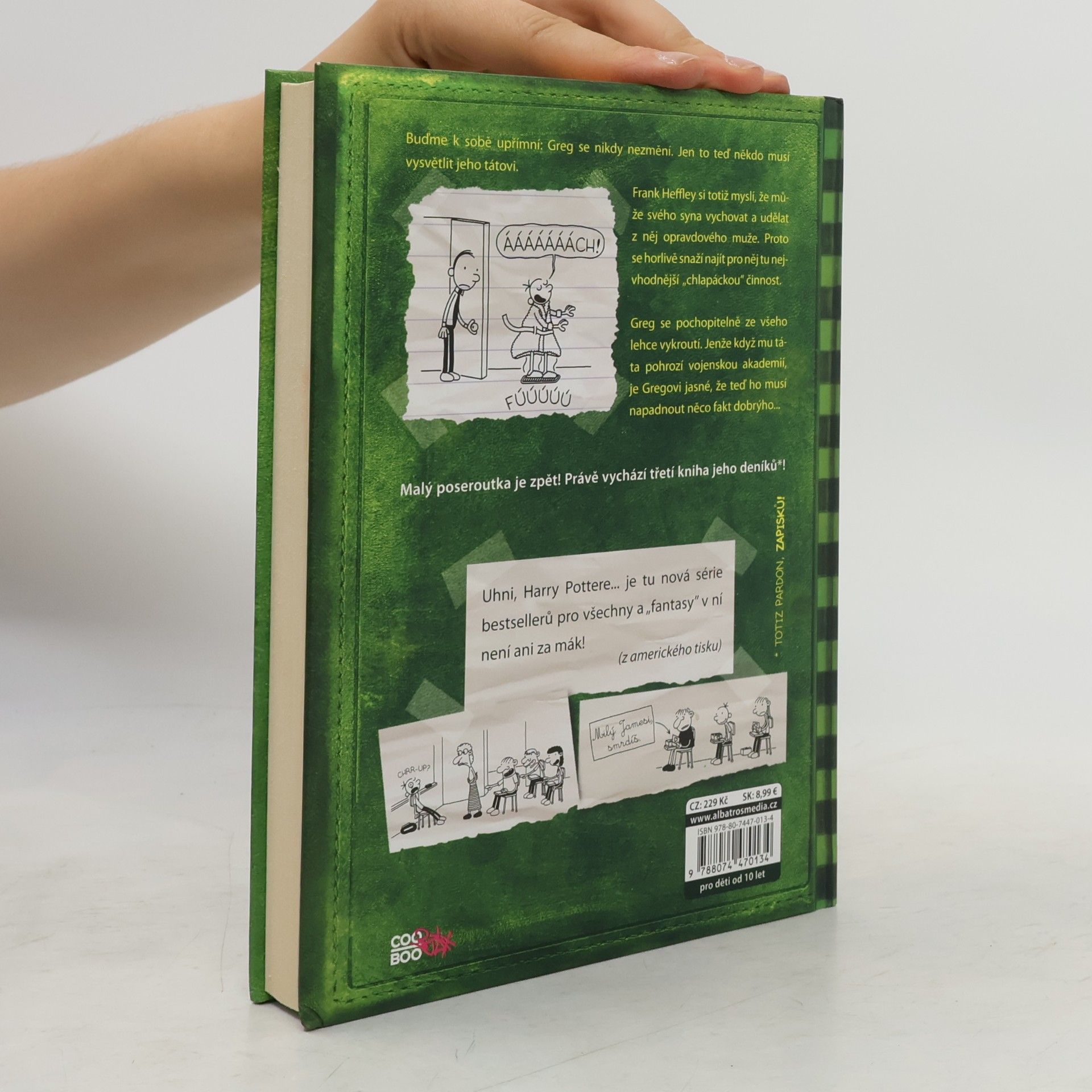 Jeff Kinney Deník malého poseroutky 3. Poslední kapka