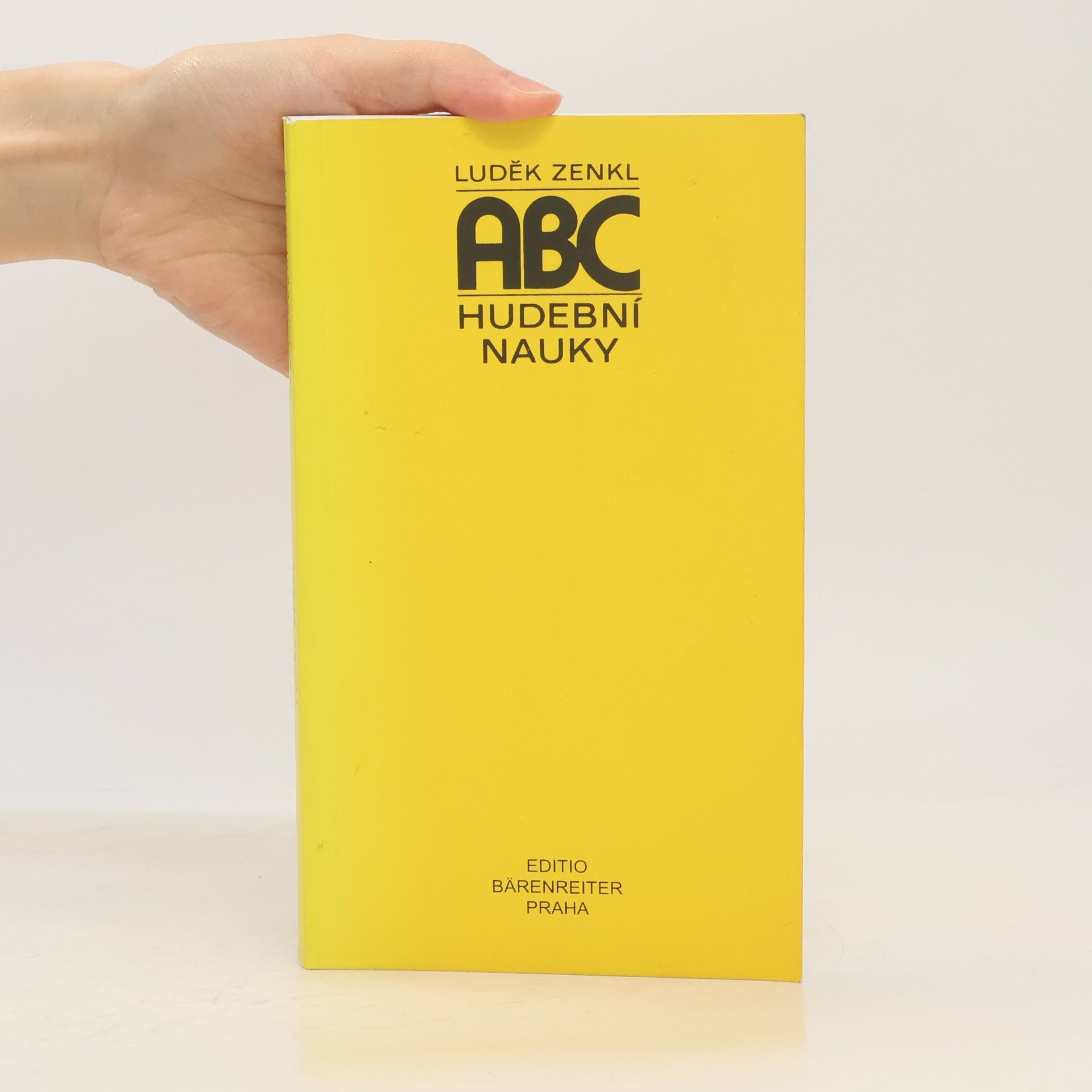 Luděk Zenkl ABC hudební nauky