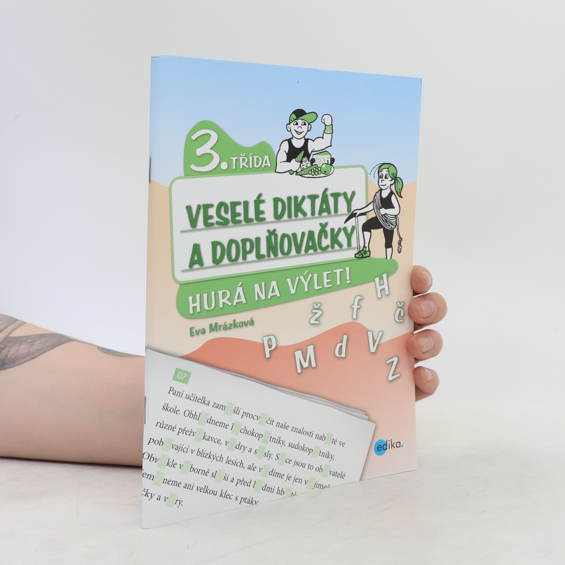 Eva Mrázková Veselé diktáty a doplňovačky - Hurá na výlet
