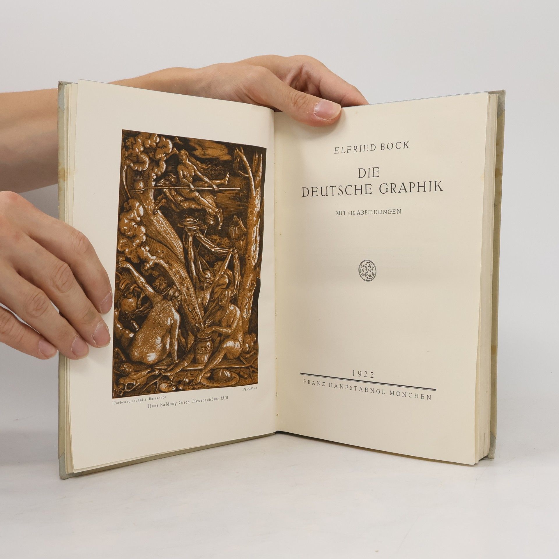 Elfried Bock Die Deutsche Graphik