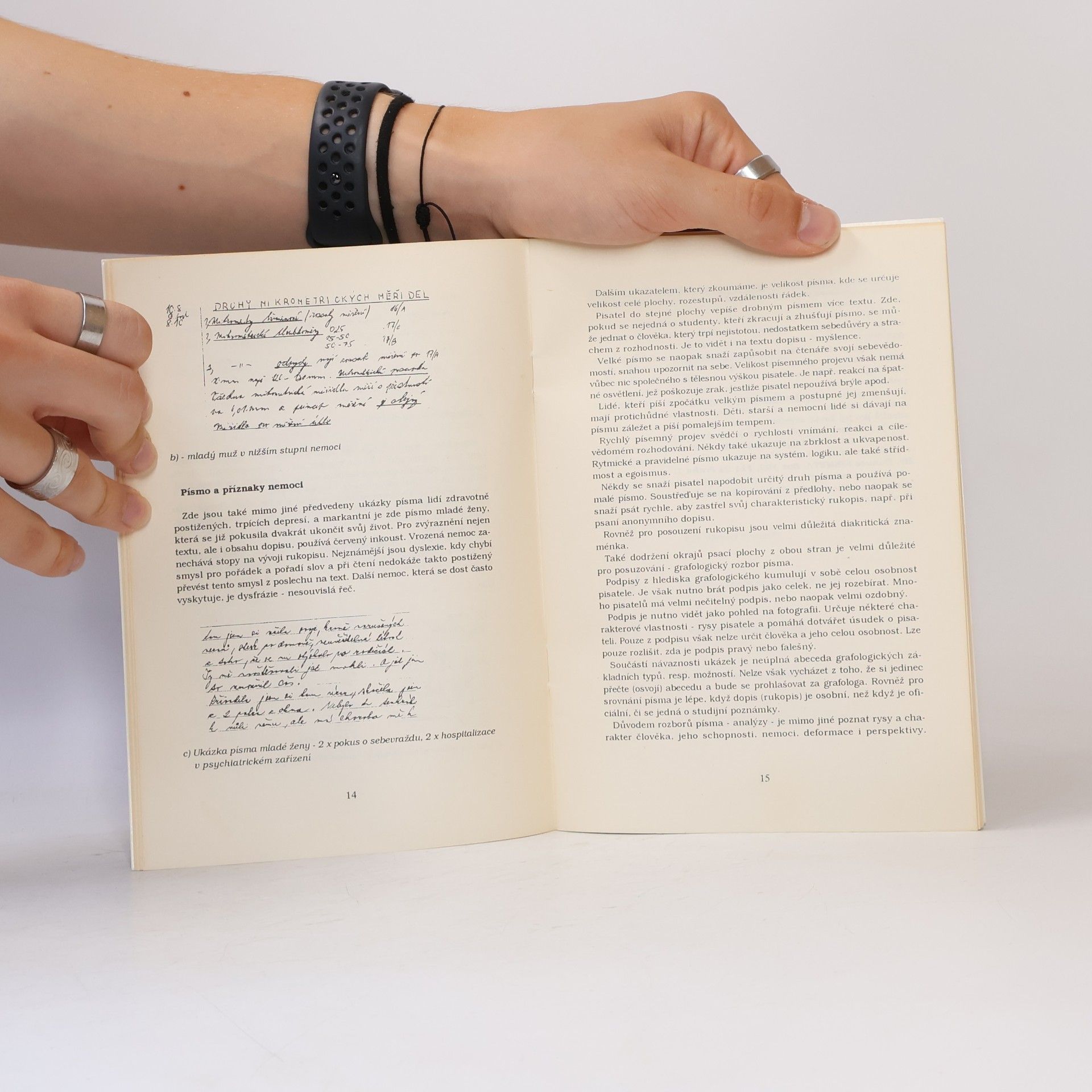 Hanus Kismet Grafologie v kostce