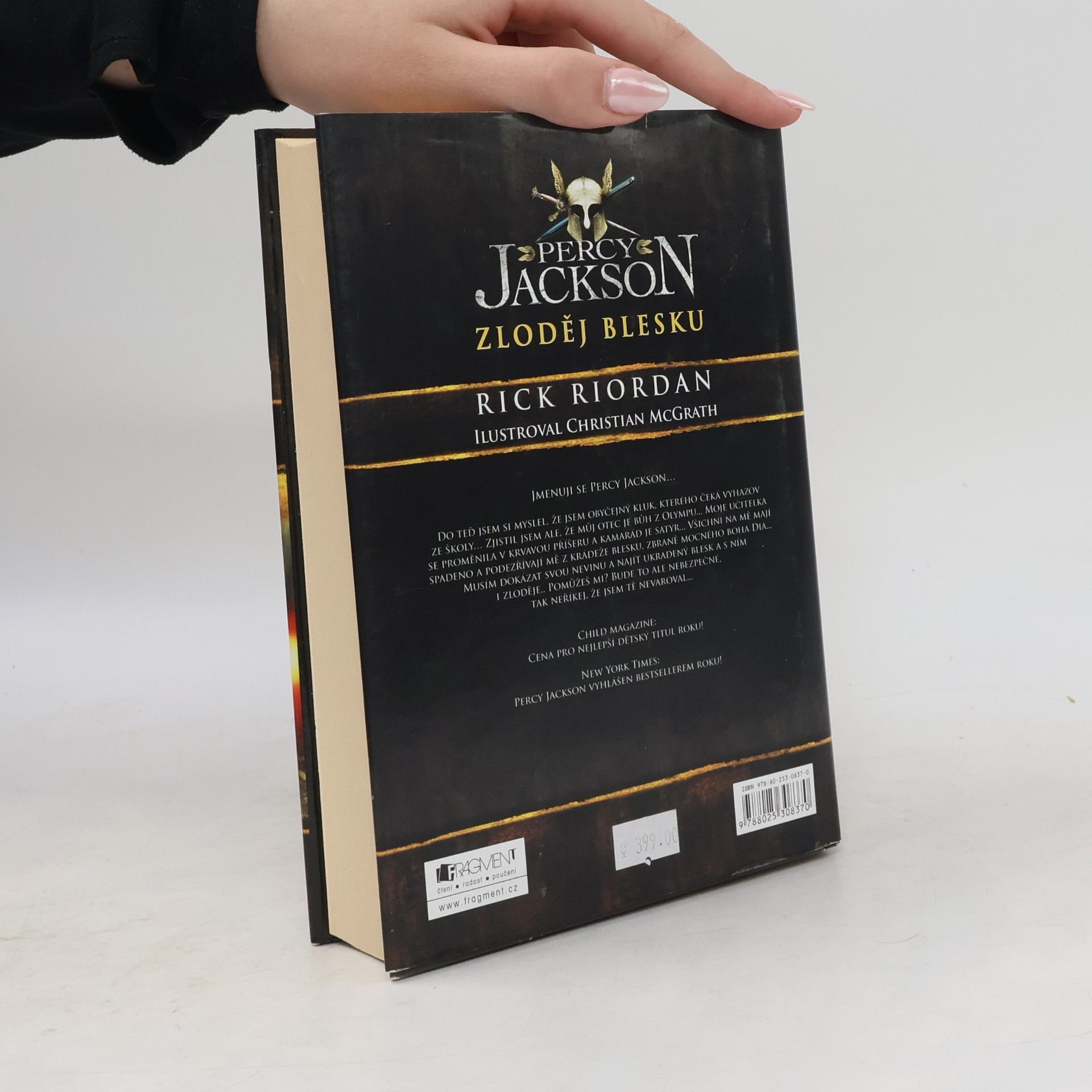 Rick Riordan Percy Jackson. Zloděj blesku
