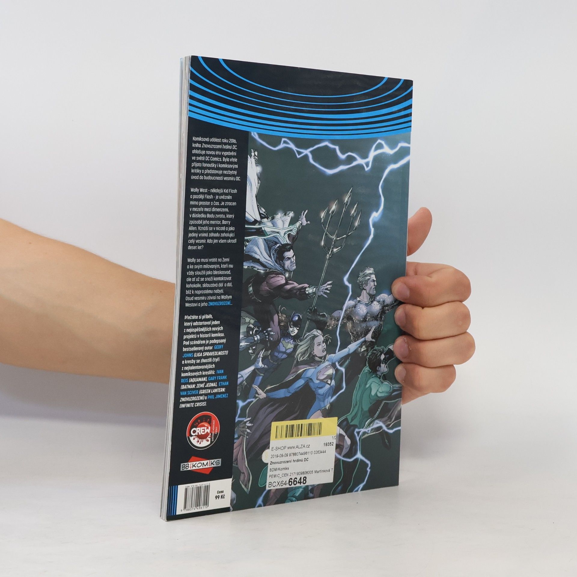 Geoff Johns Znovuzrození hrdinů DC
