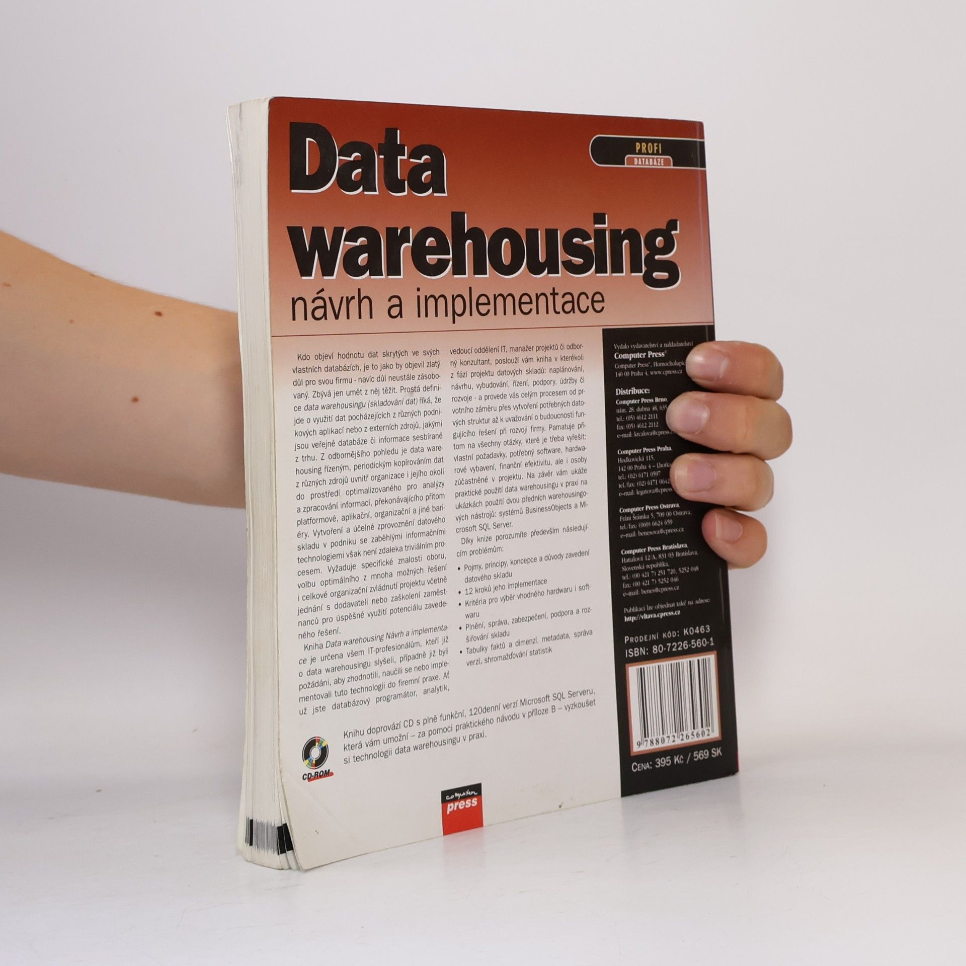 Mark Humphries Data warehousing : návrh a implementace