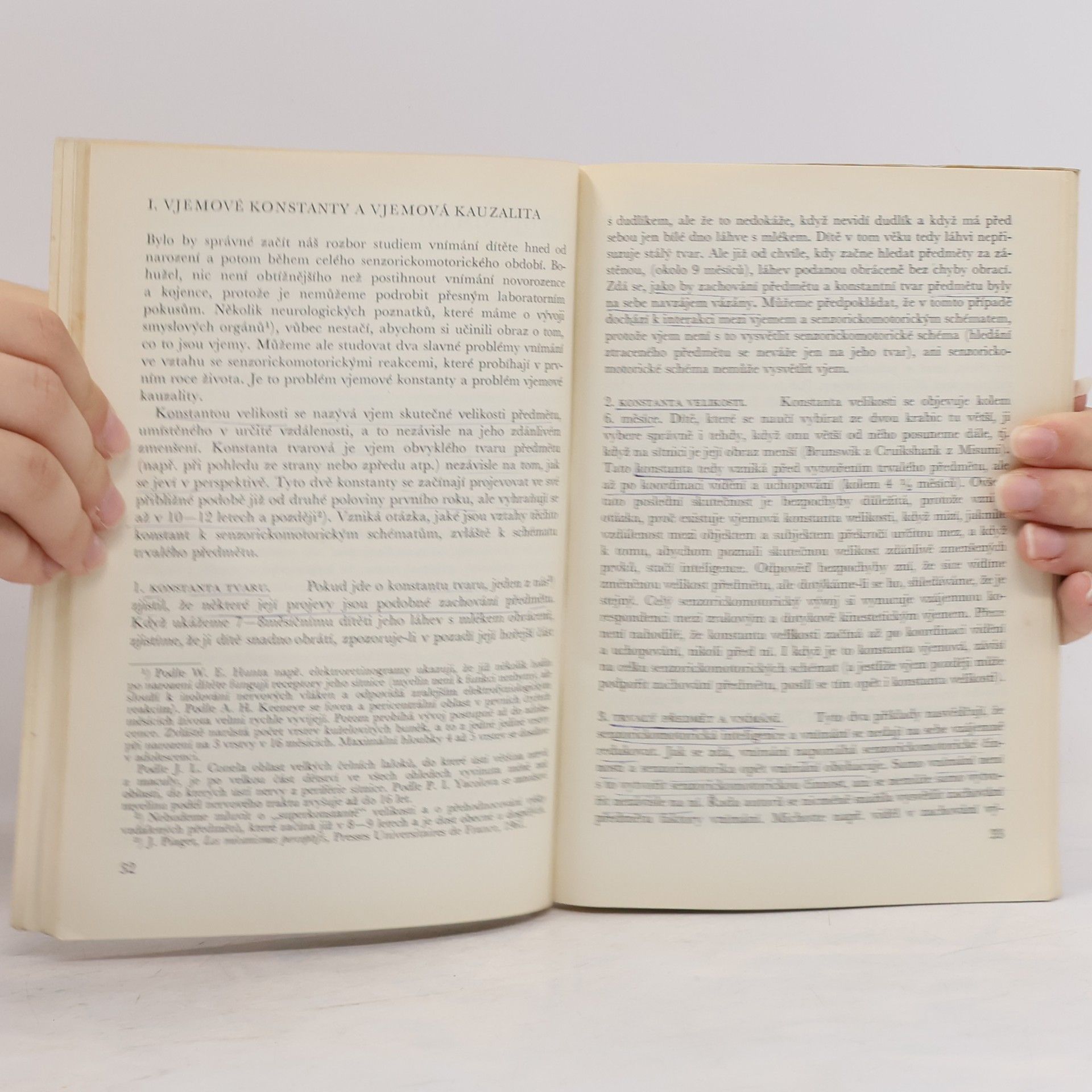 Jean Piaget Psychologie dítěte