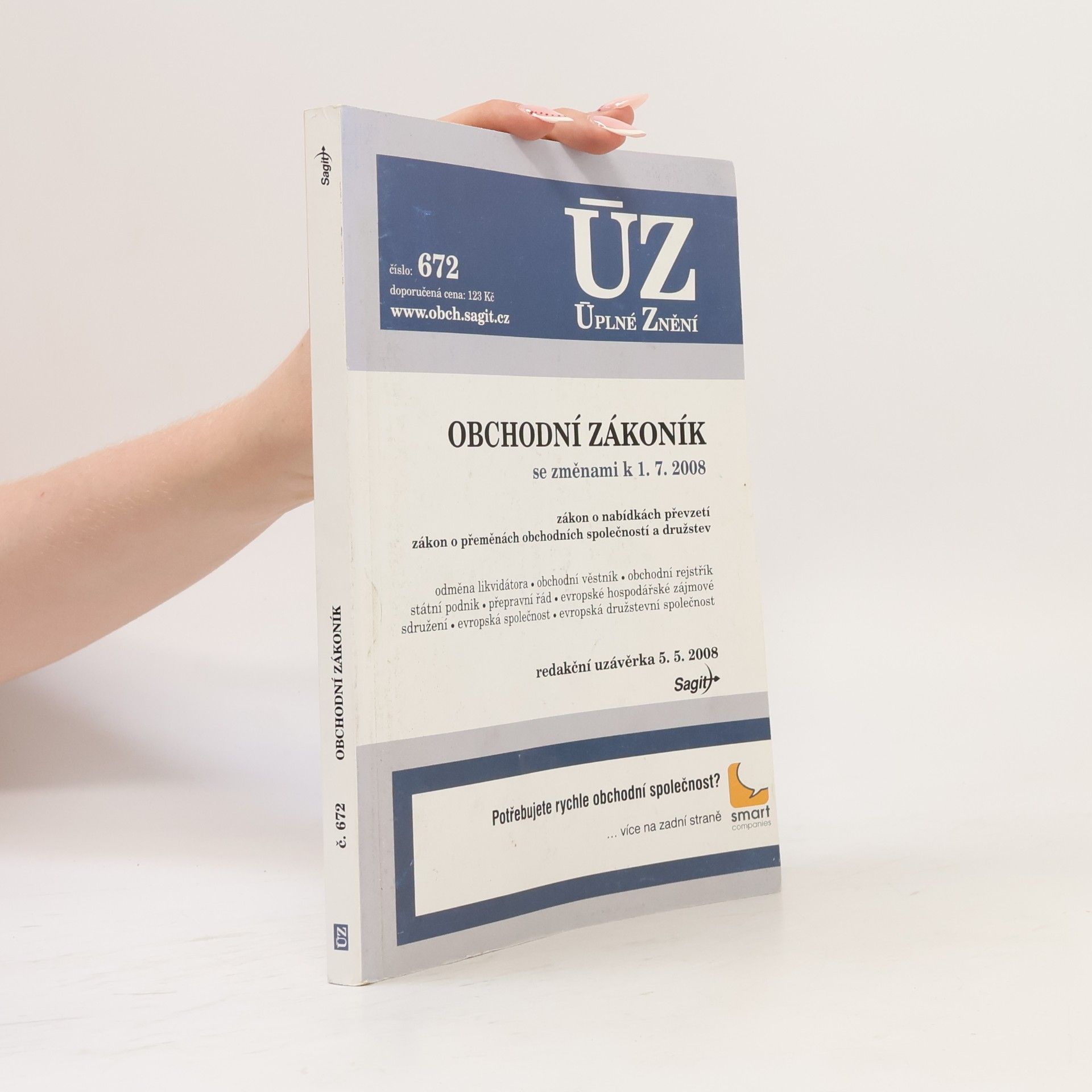 Autorenkollektiv Obchodní zákoník se změnami k 1.7.2008