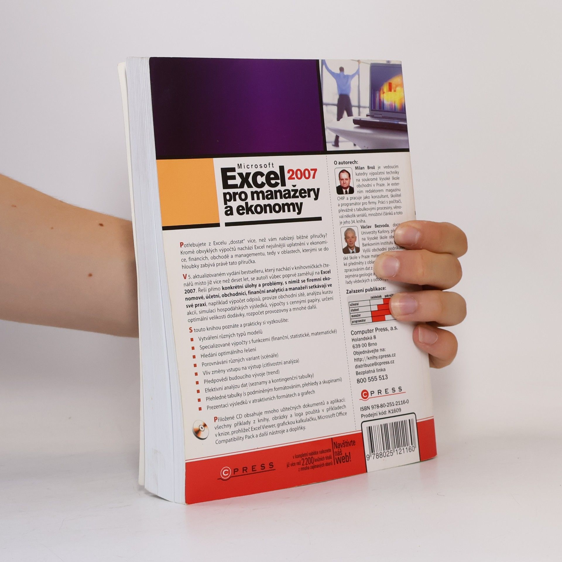 Václav Bezvoda Microsoft Excel 2007 pro manažery a ekonomy