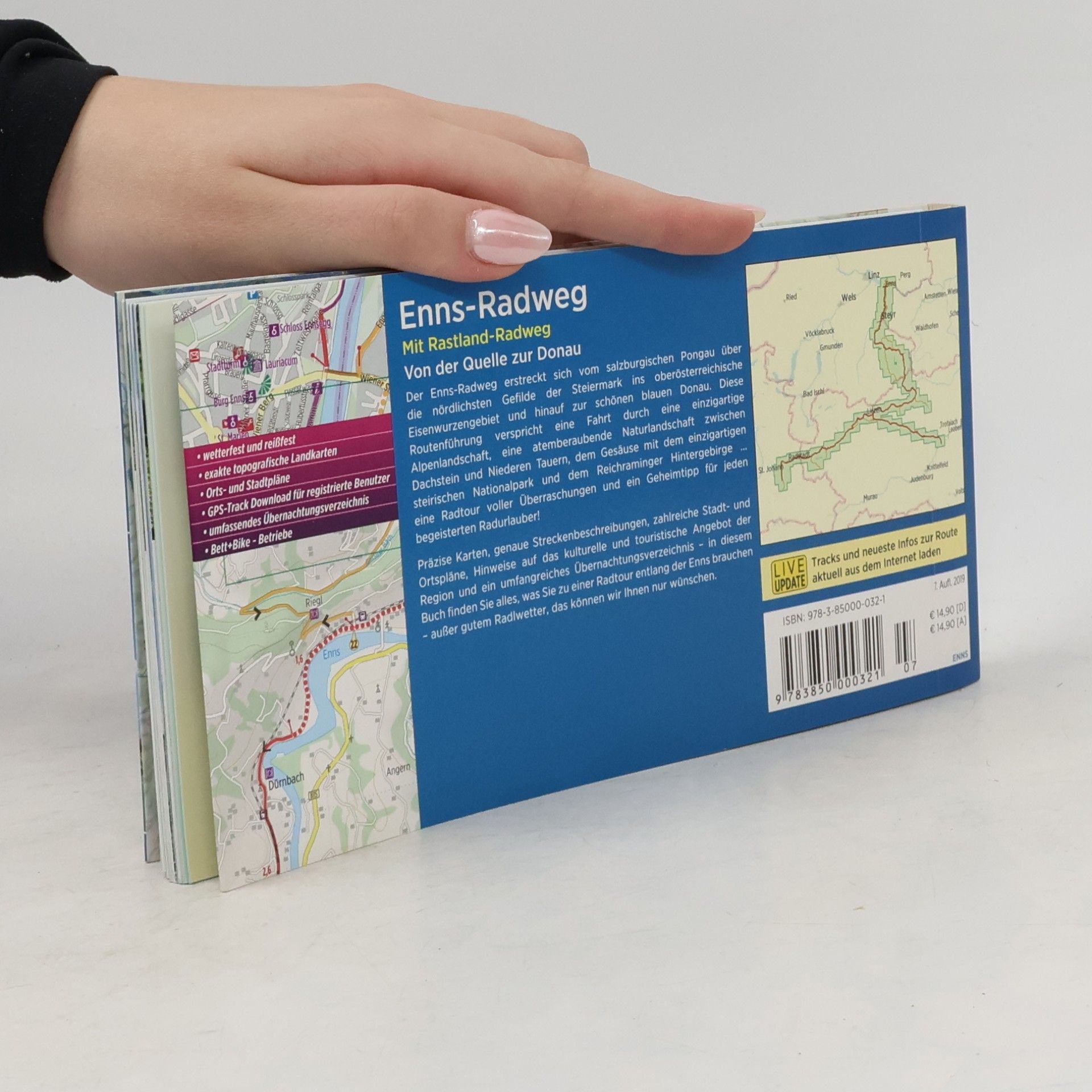 Various authors Enns-Radweg : von der Quelle zur Donau
