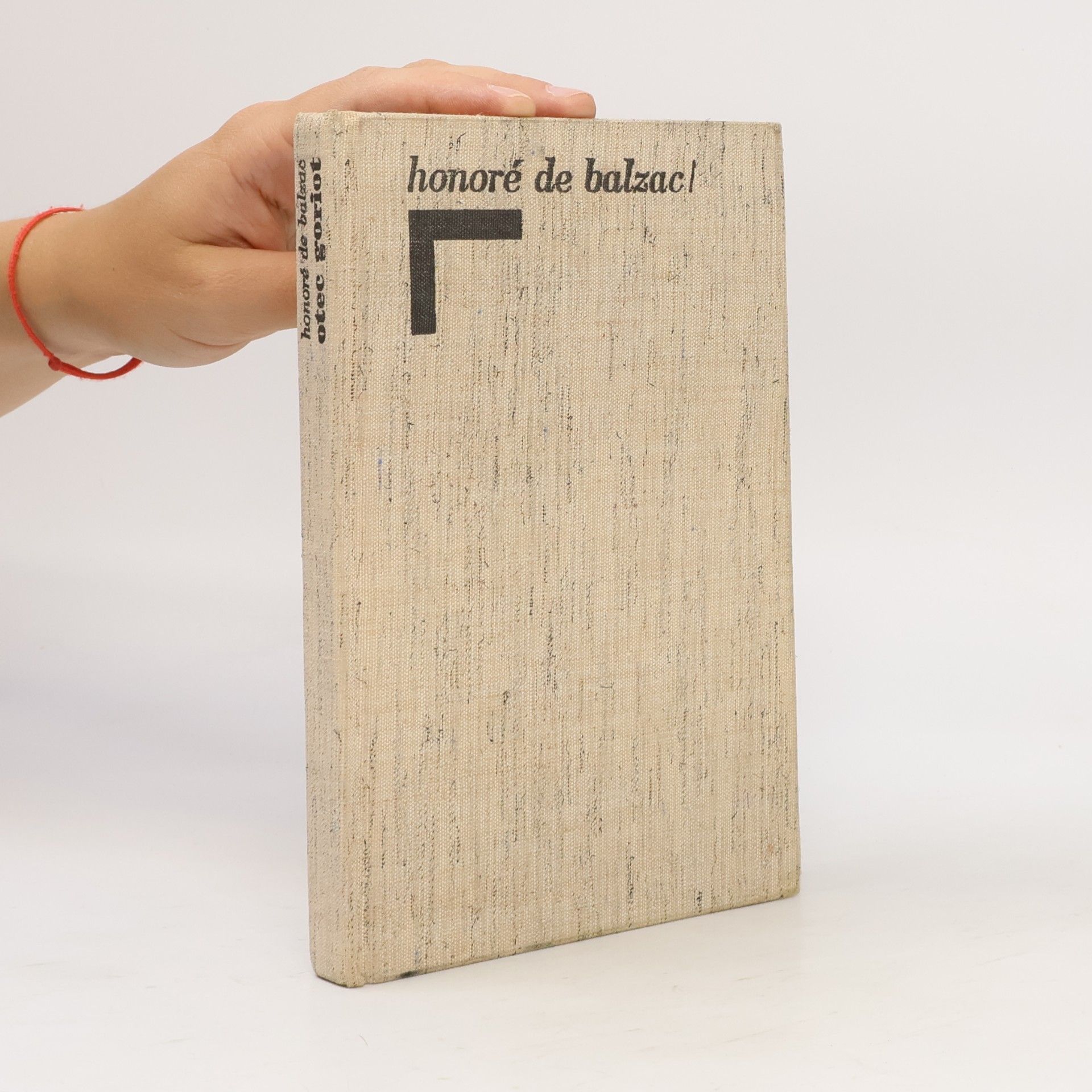 Honoré de Balzac Otec Goriot