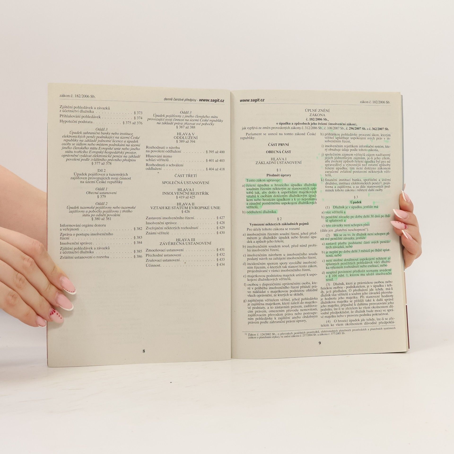 Autorenkollektiv Insolvence 2008, ochrana hospodářské soutěže, veřejná podpora 638