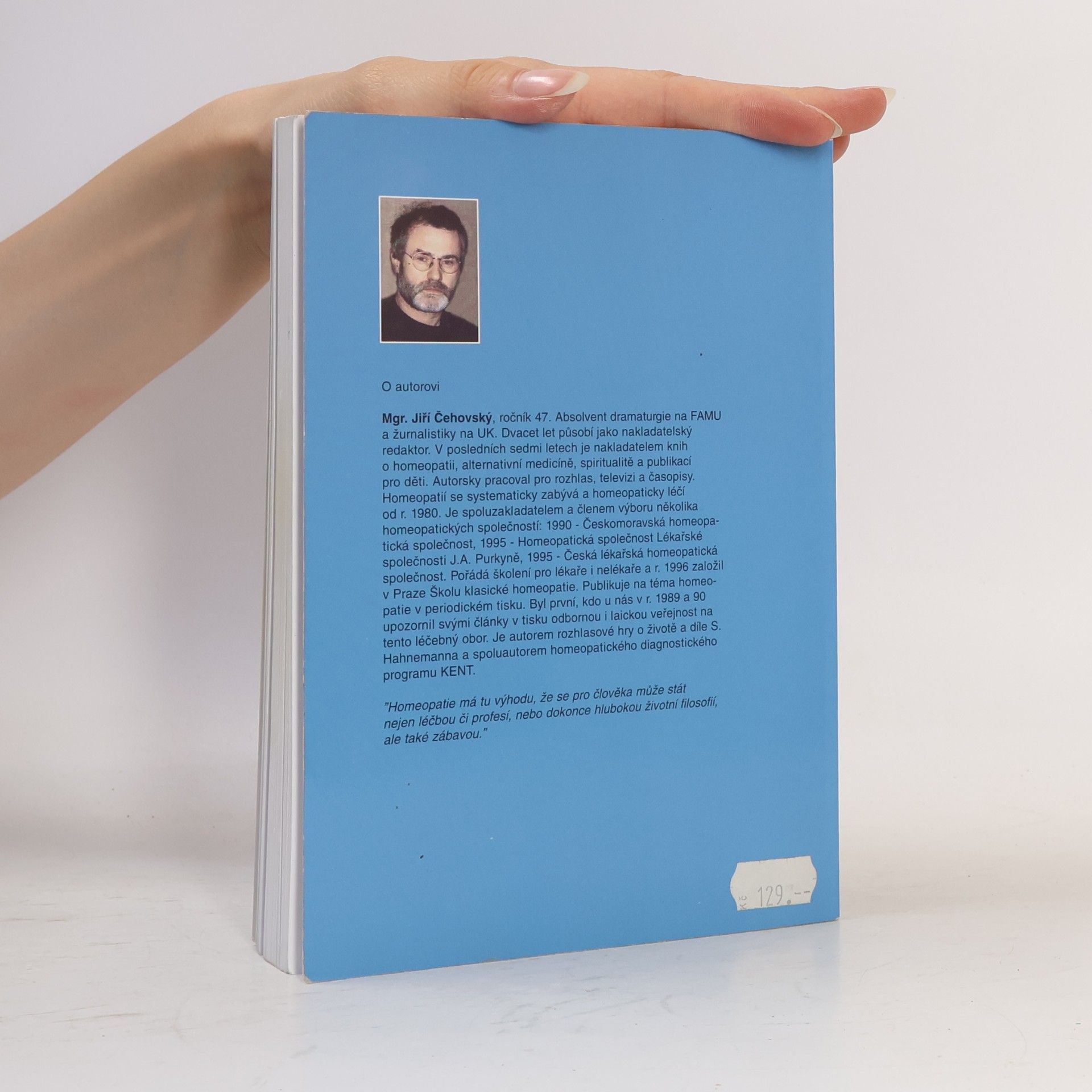 Jiří Čehovský Homeopatie. Víc než léčba