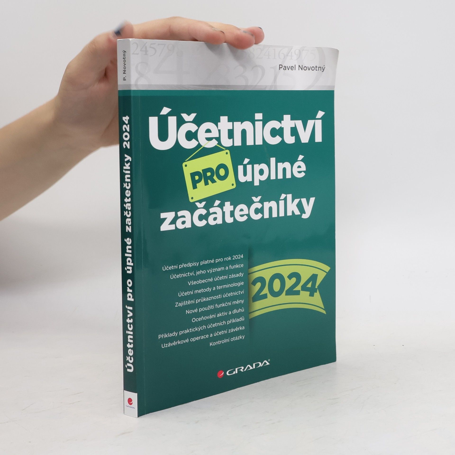 Pavel Novotný Účetnictví pro úplné začátečníky 2024