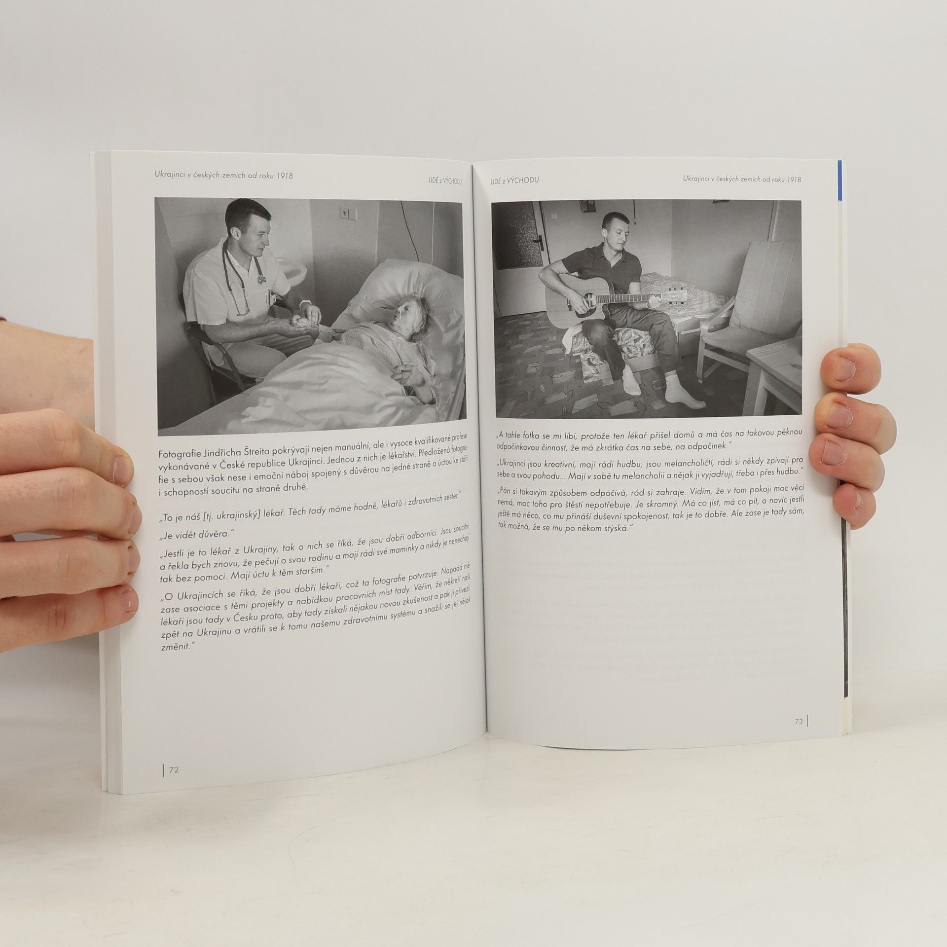 Jindřich Štreit Lidé z východu : Ukrajinci v českých zemích od roku 1918 : katalog k výstavě fotografií Jindřicha Štreita
