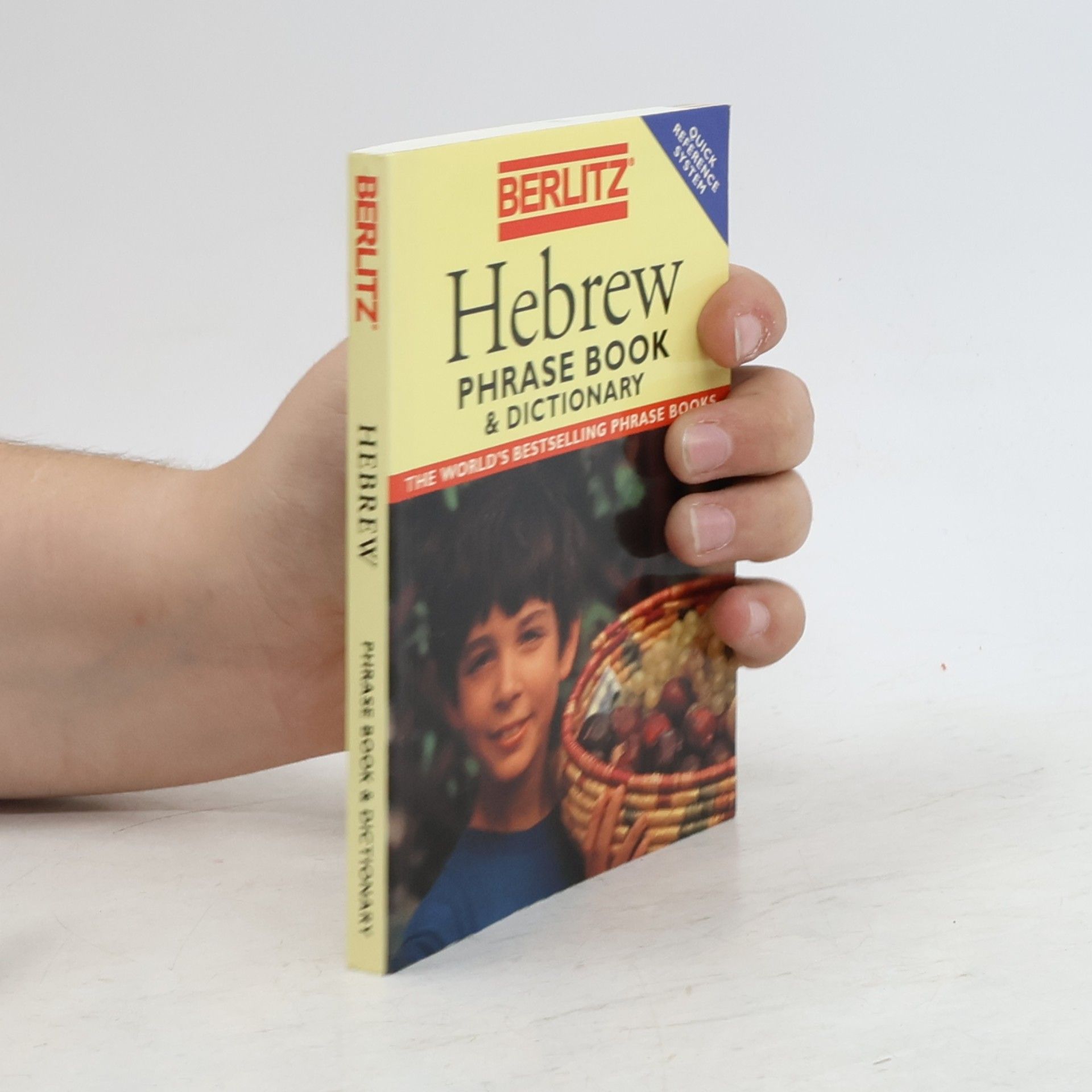 Berlitz Publishing Company Hebrew phrase book & dictionary