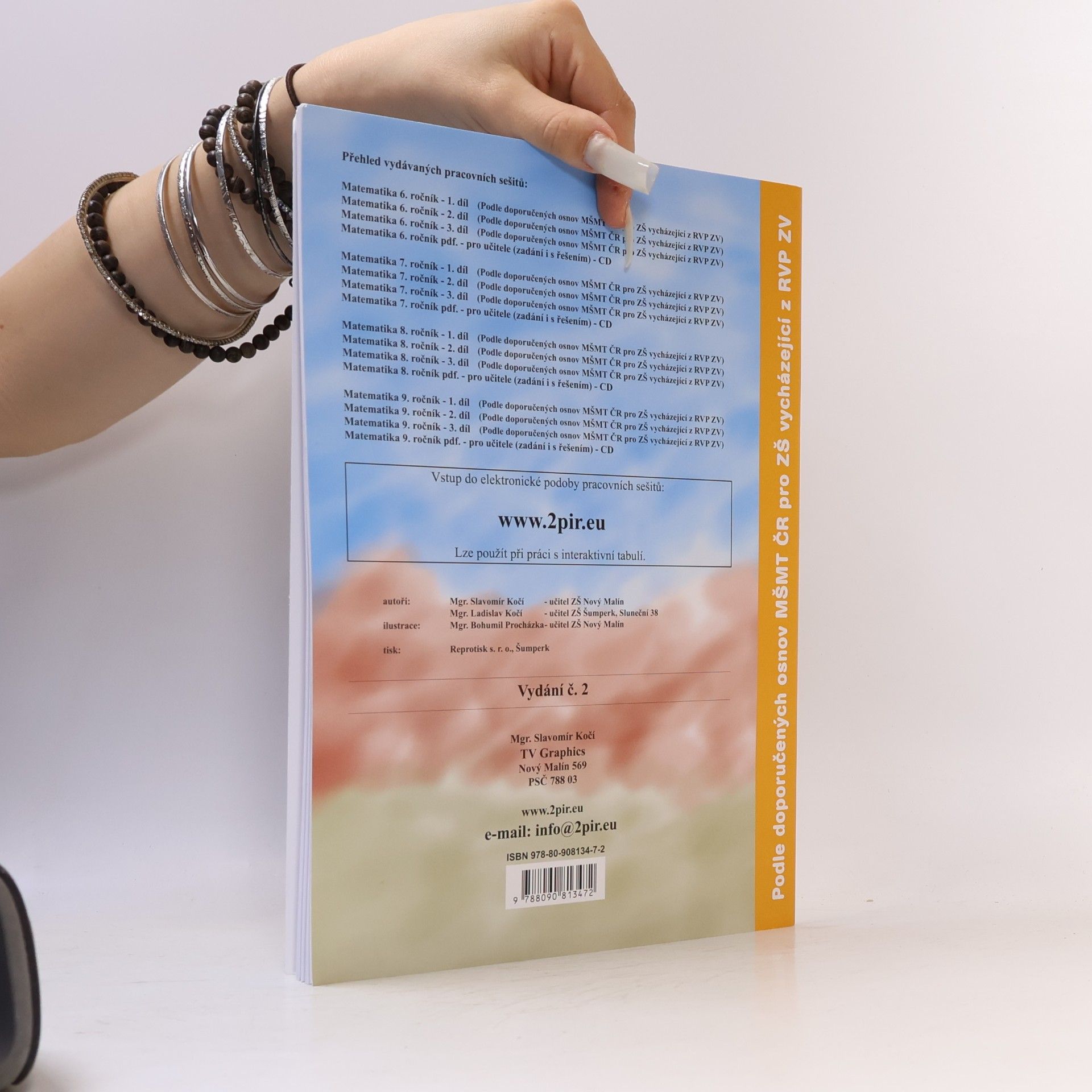 Various authors Matematika 9. ročník 2. díl