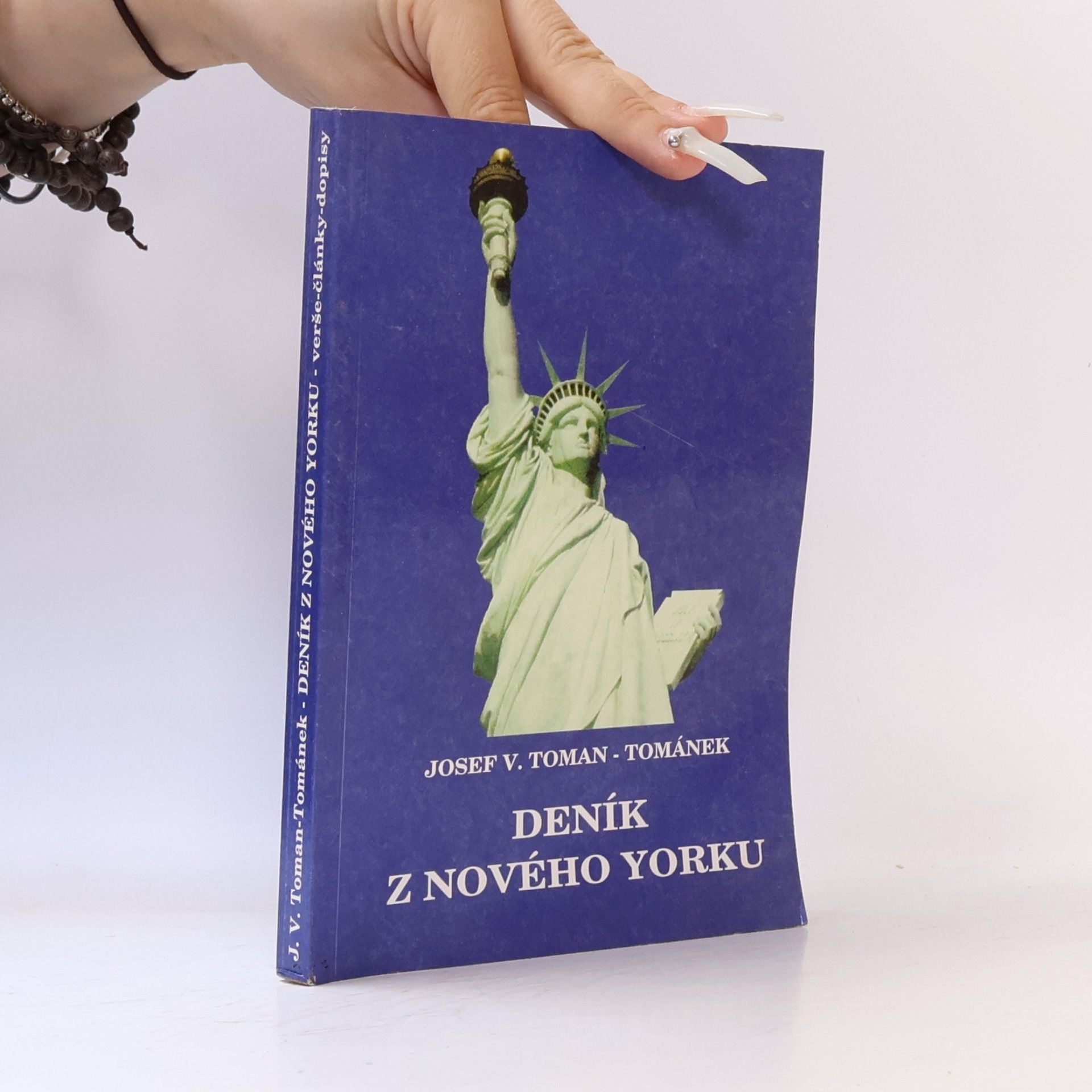Josef Václav Tománek Deník z Nového Yorku
