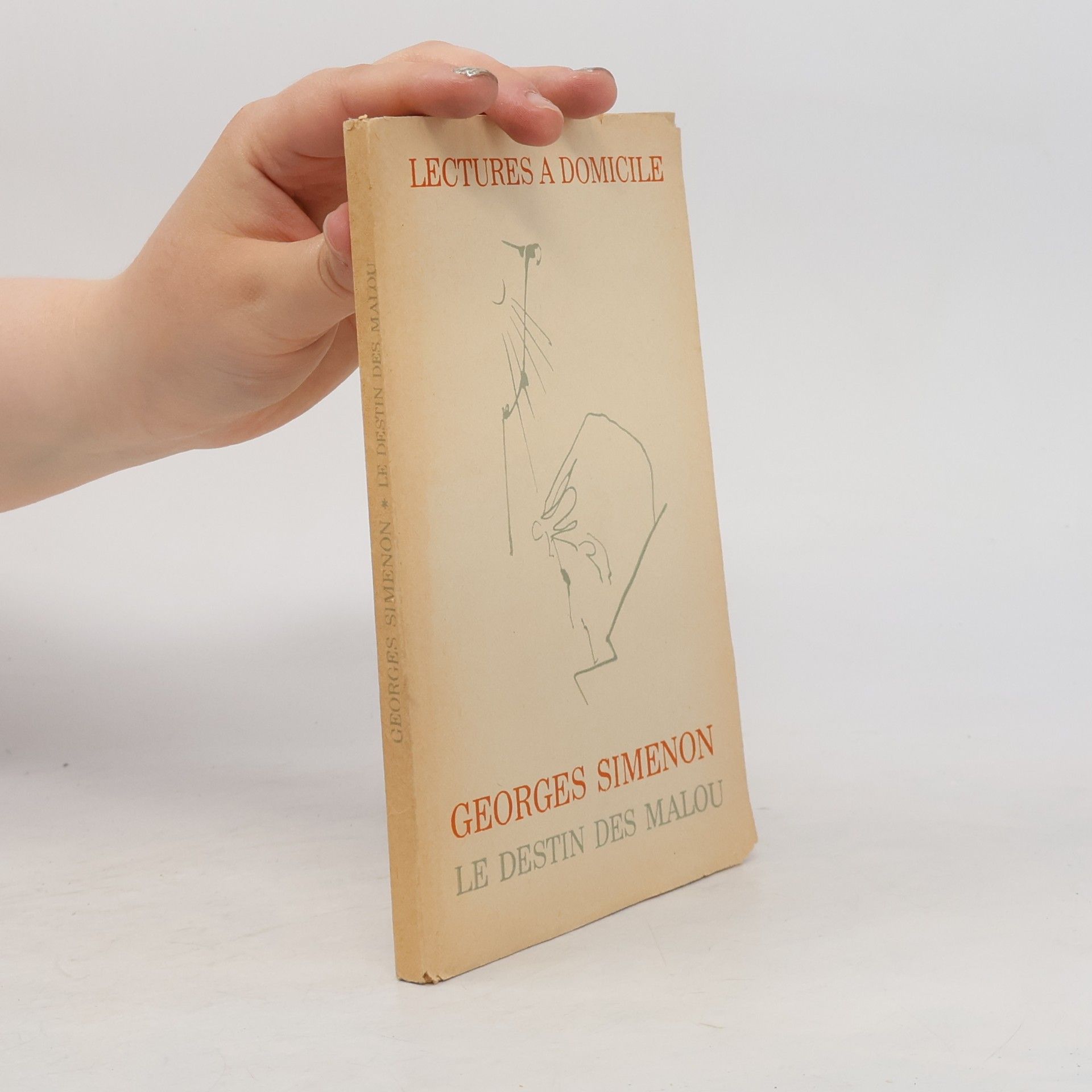 Georges Simenon Lectures a Domicile. Le Destin des Malou