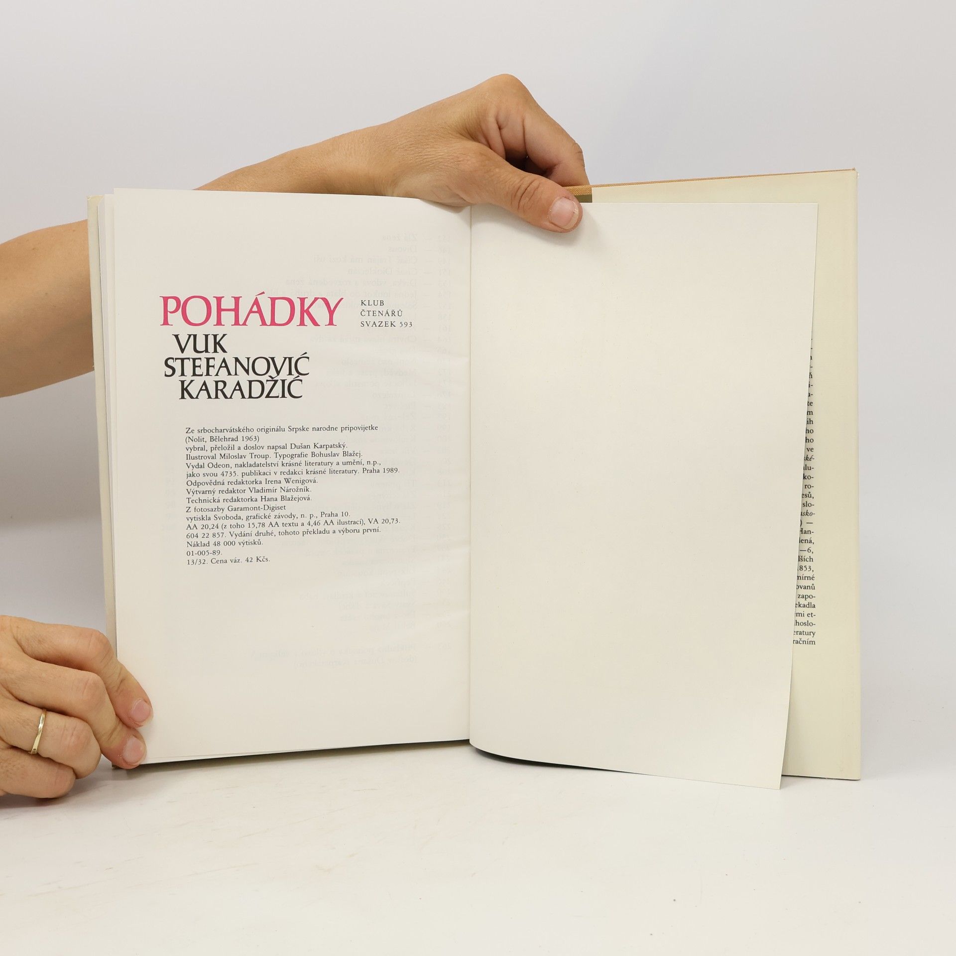 Vuk Stefanović Karadžić Pohádky