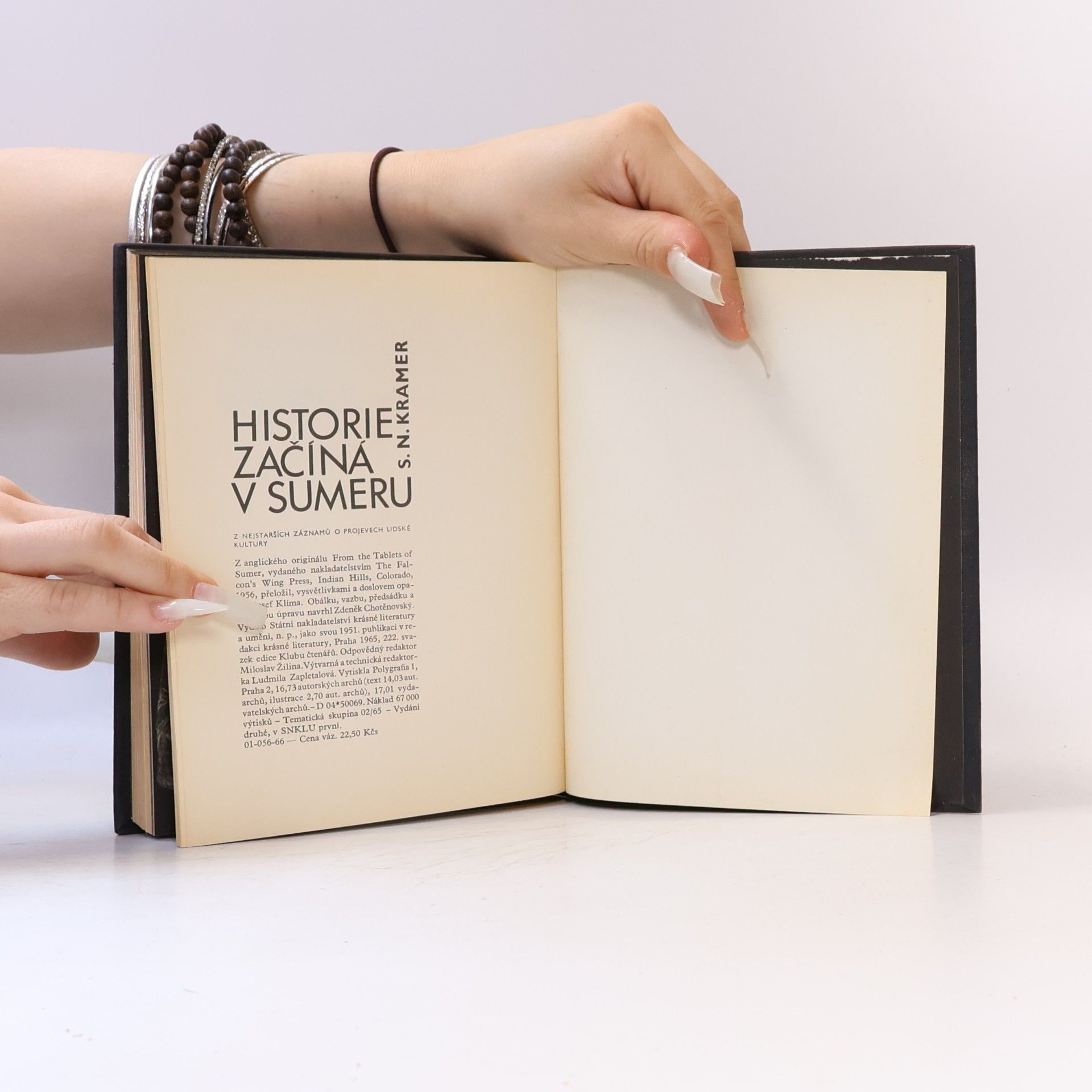 Samuel Noah Kramer Historie začíná v Sumeru