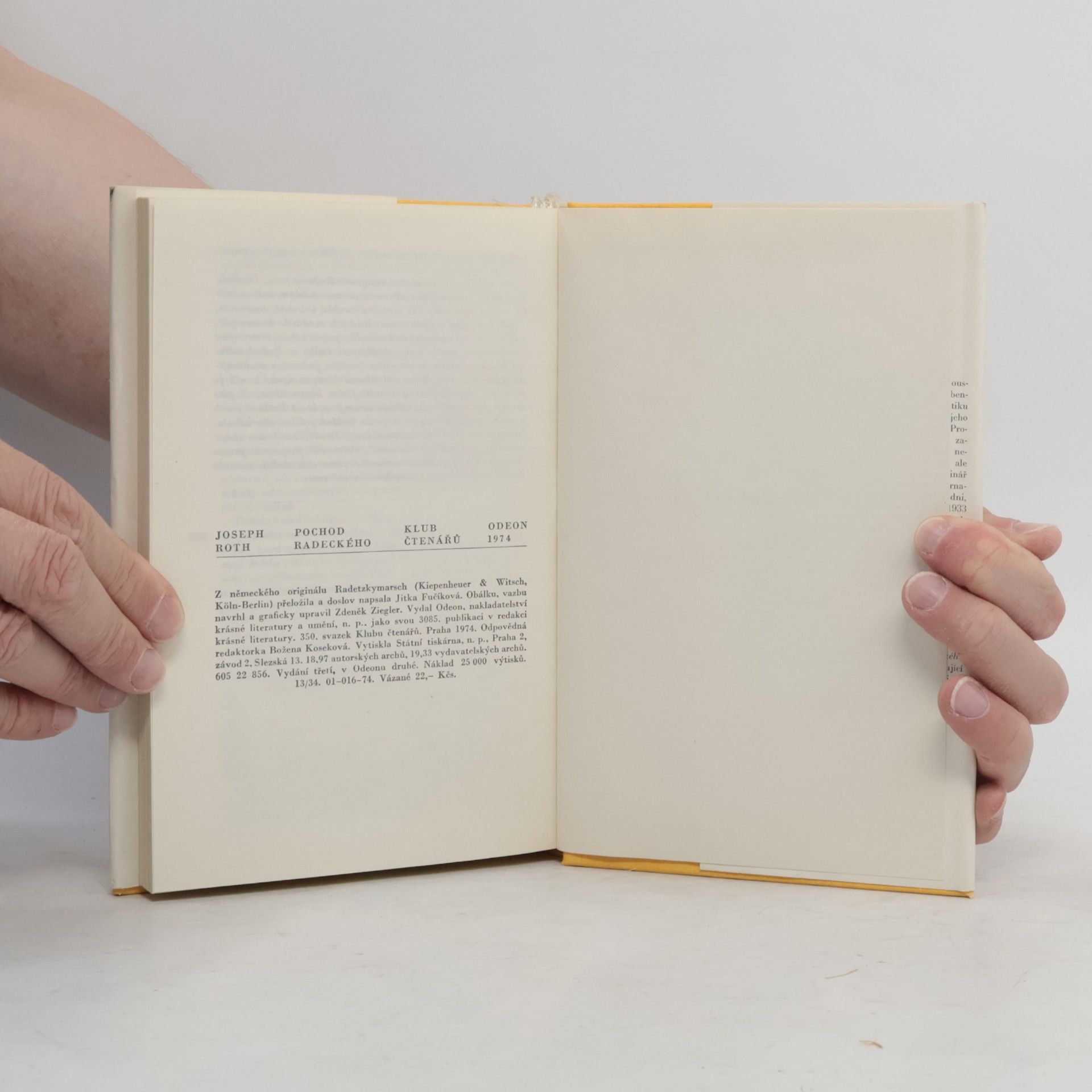 Joseph Roth Pochod Radeckého