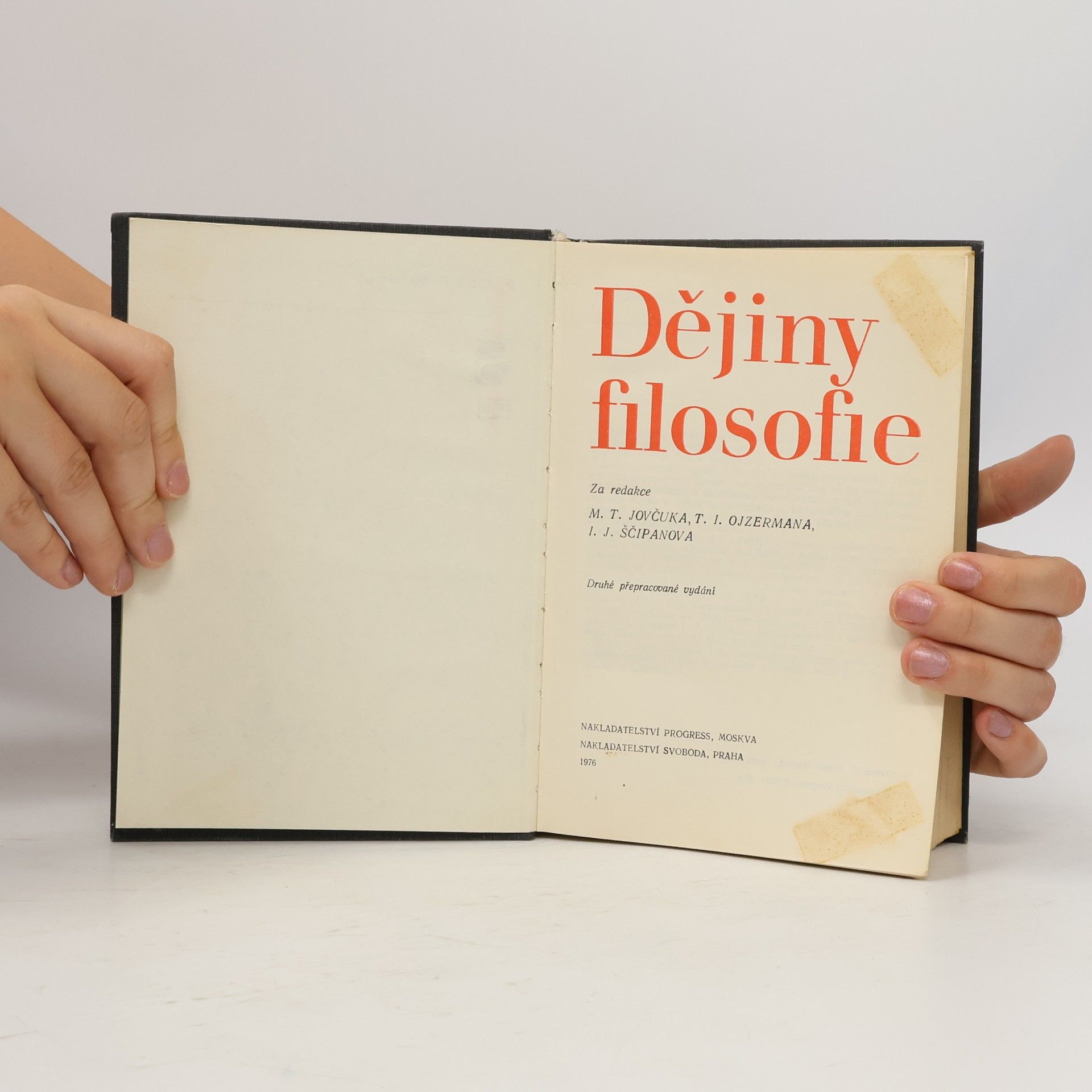 Autorenkollektiv Dějiny filosofie