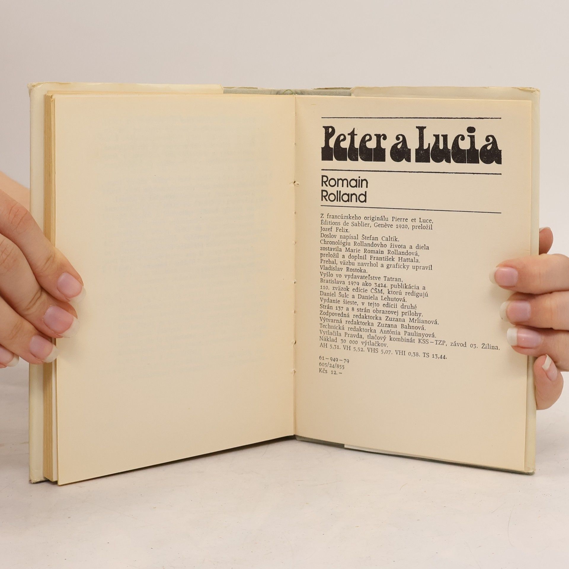 Romain Rolland Petr a Lucia