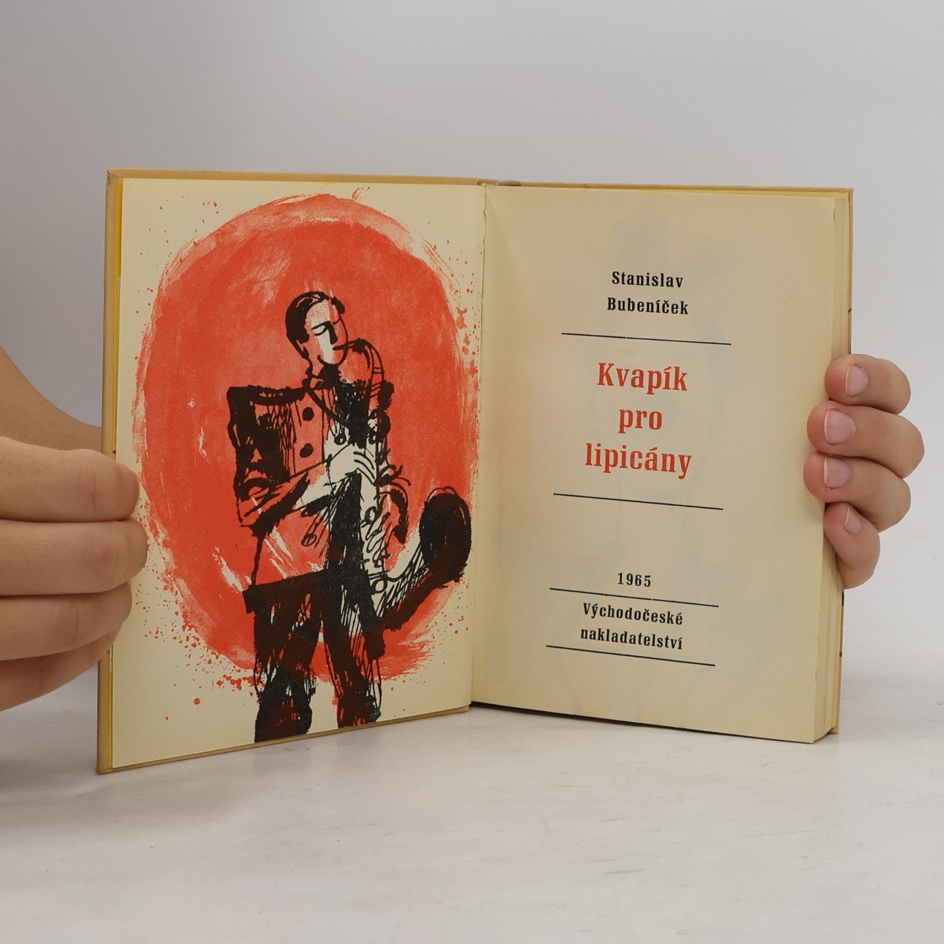 Stanislav Bubeníček Kvapík pro lipicány