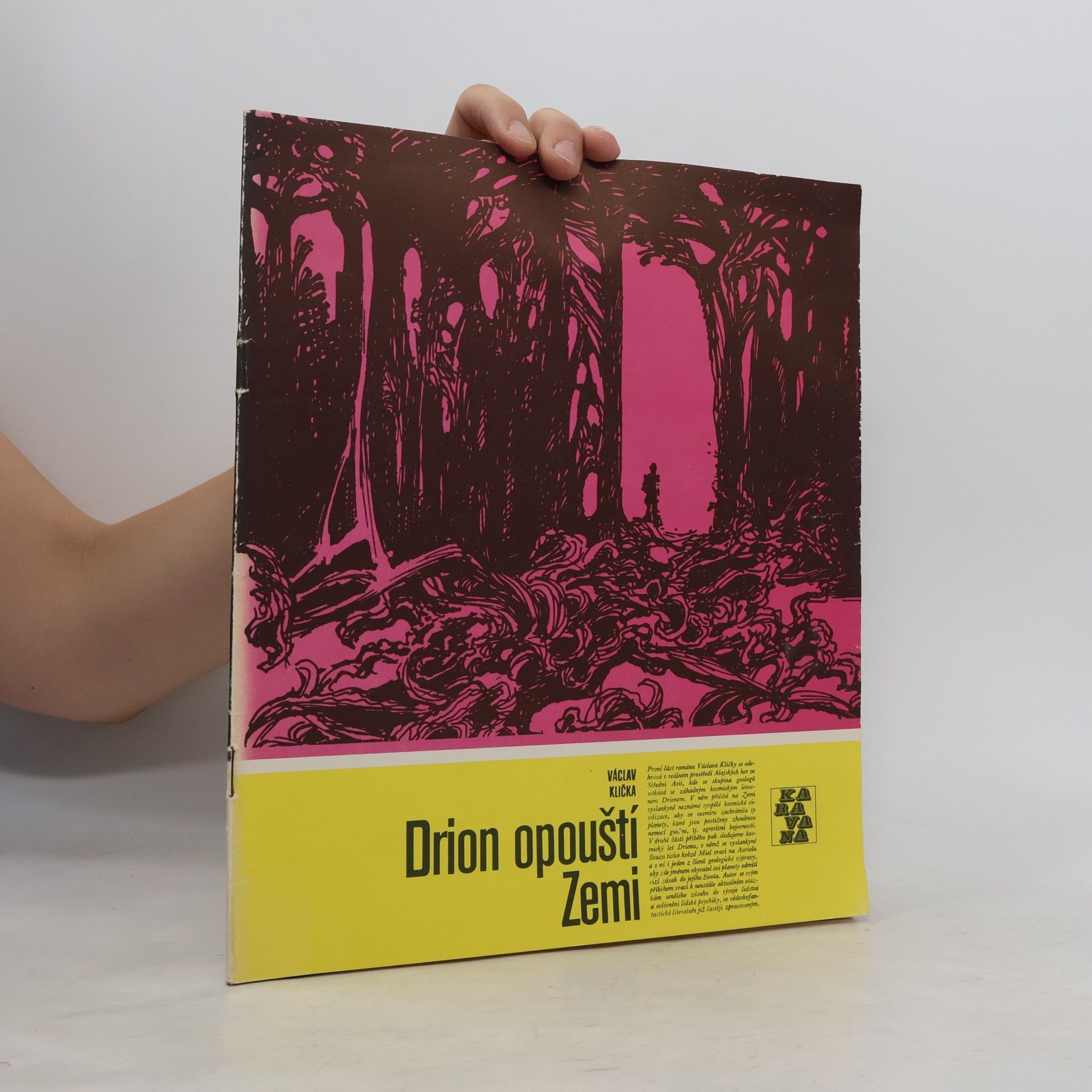 Václav Klička Drion opouští Zemi