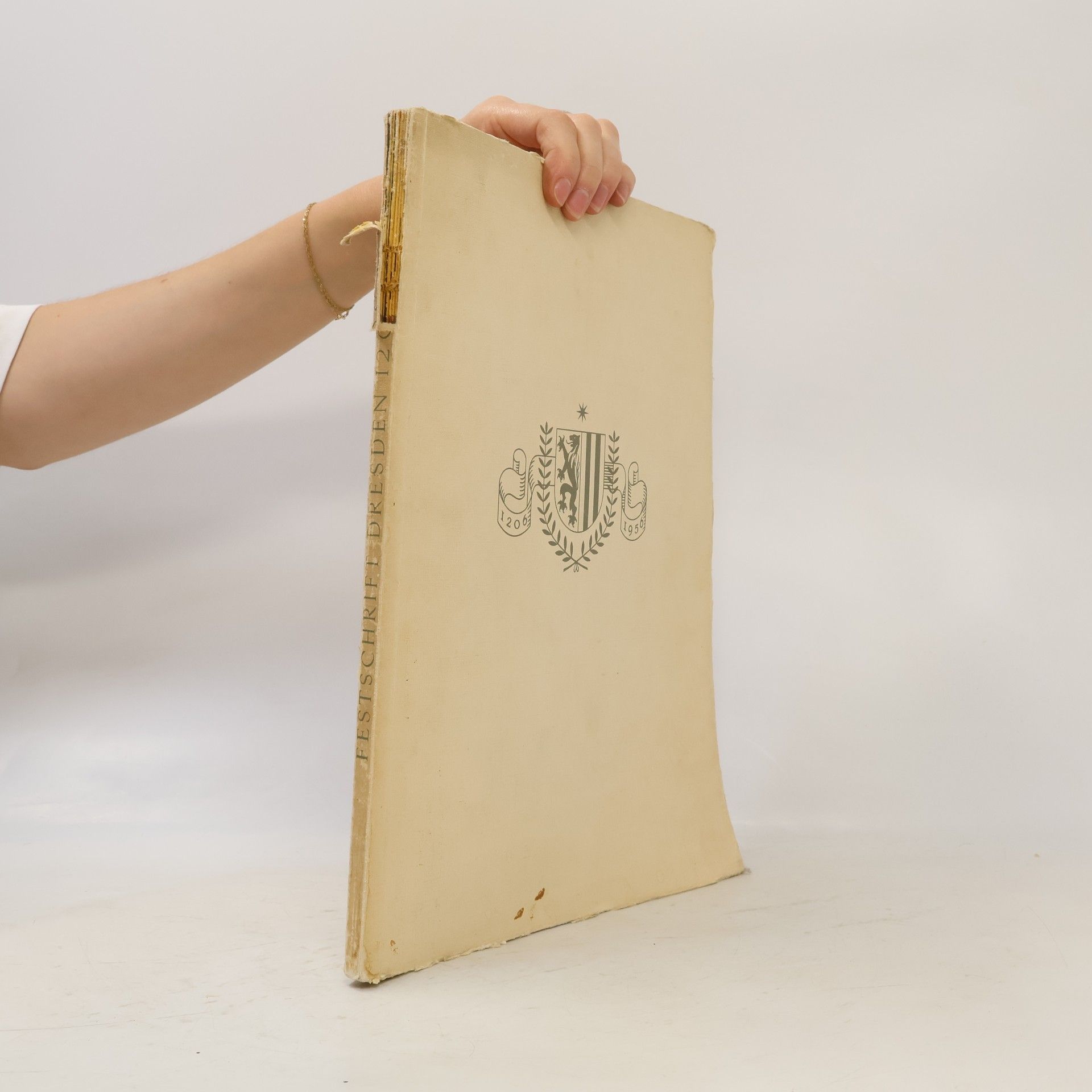 Kolektív autorov Festschrift Dresden zur 750-Jahr-Feier der Stadt, 1206-1956.