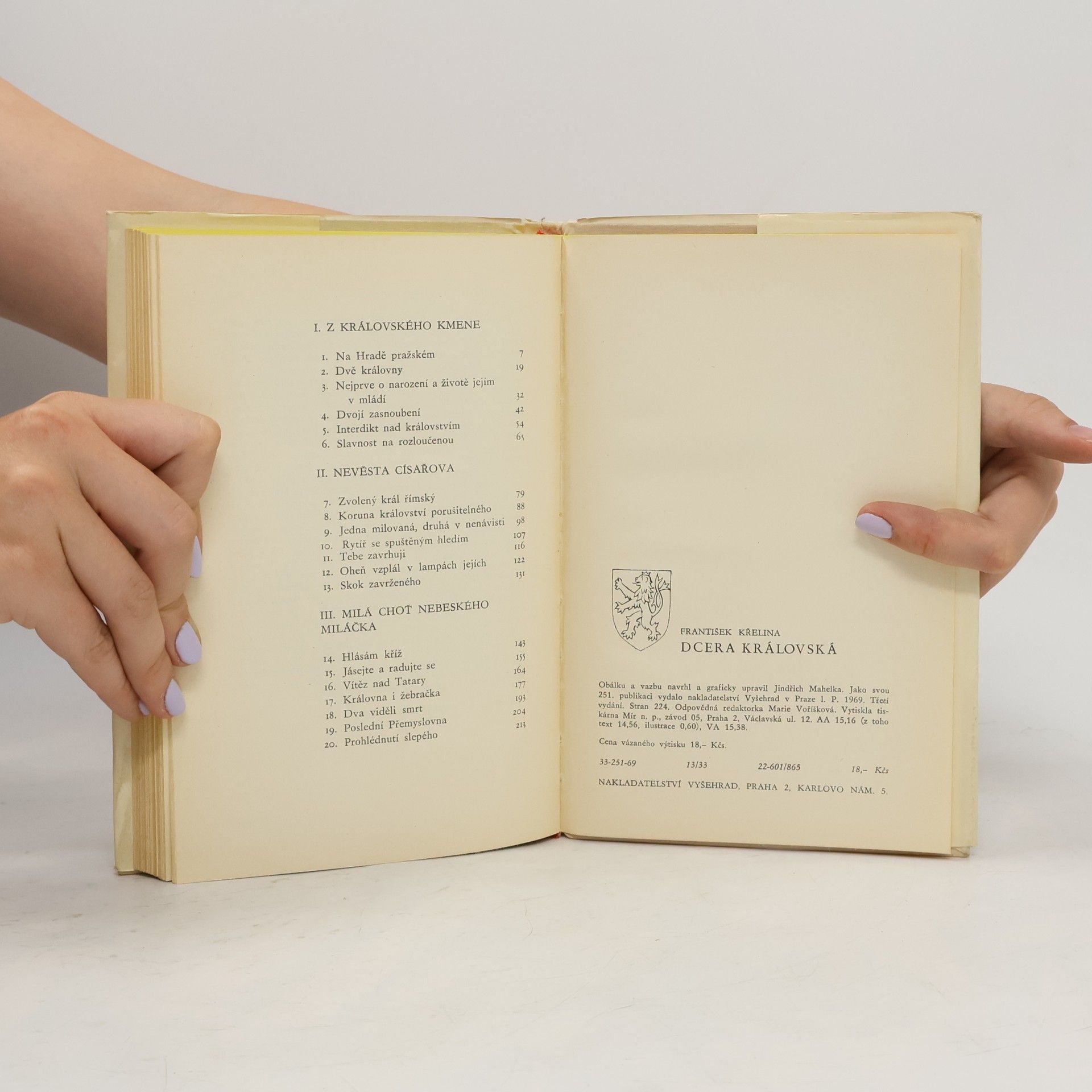 František Křelina Dcera královská