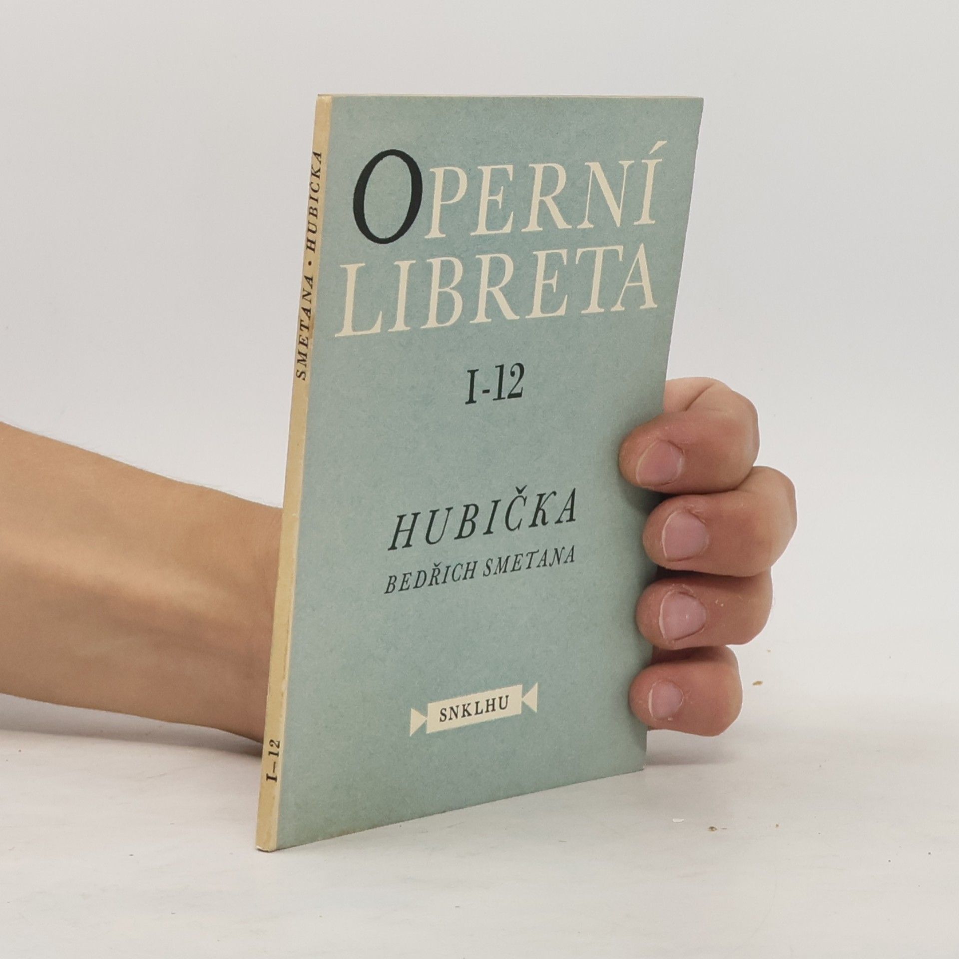 Operní libreta I-12
