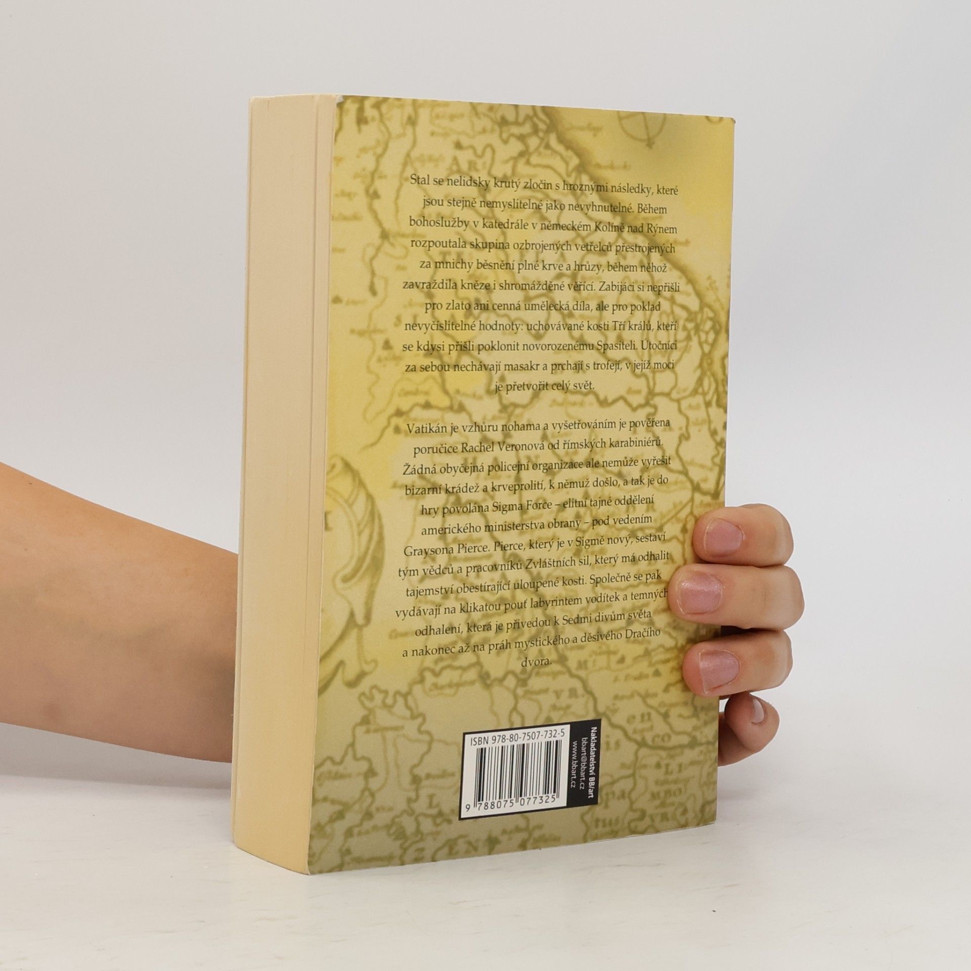 James Rollins Mapa z kostí