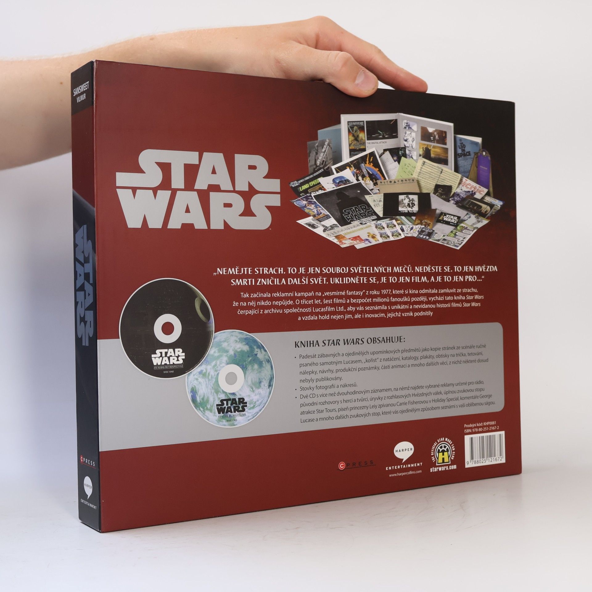 Stephen J. Sansweet Star Wars: Unikátní materiály z archivů společnosti Lucasfilm za posledních třicet let